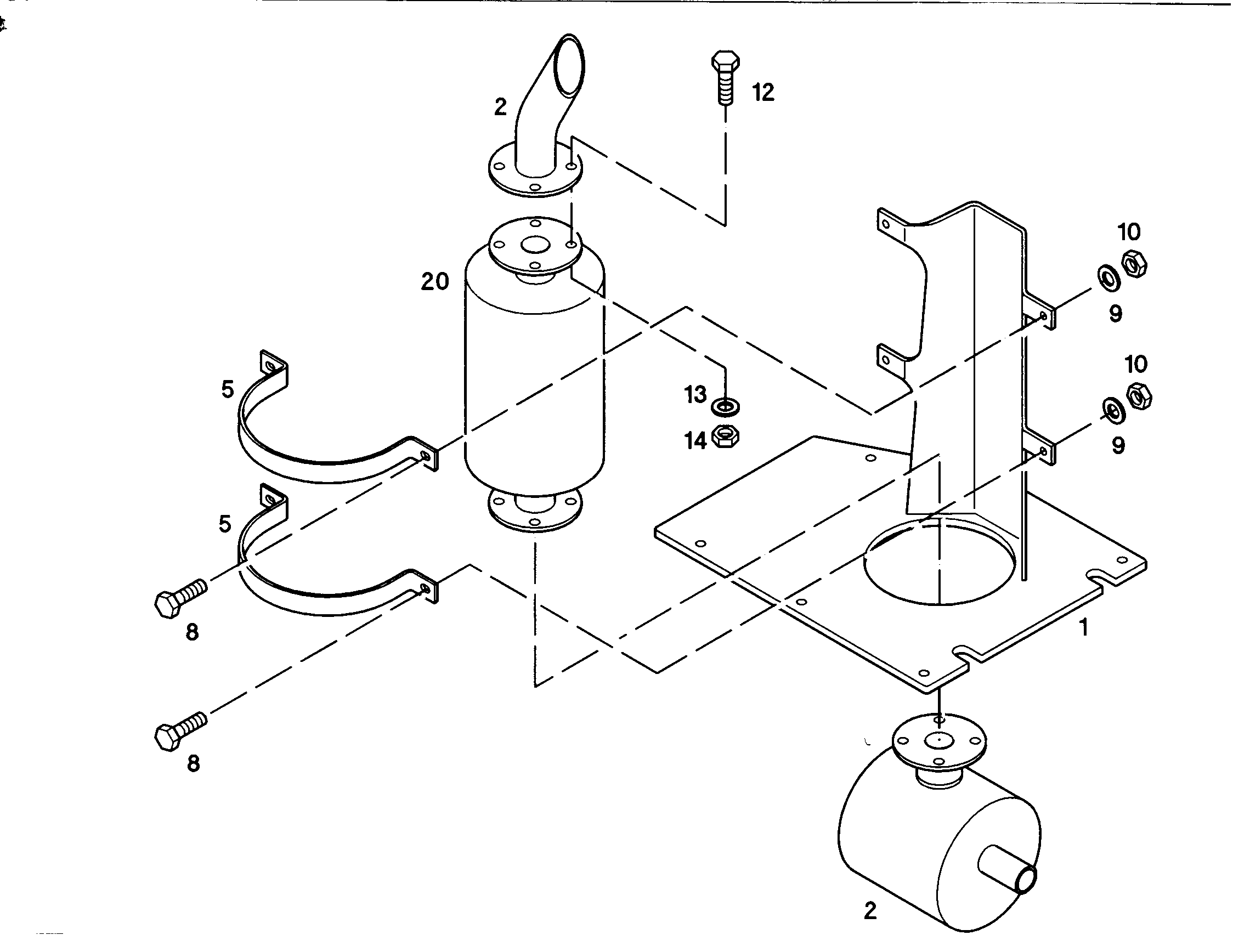 СКОБА d=225 9249652 LIEBHERR