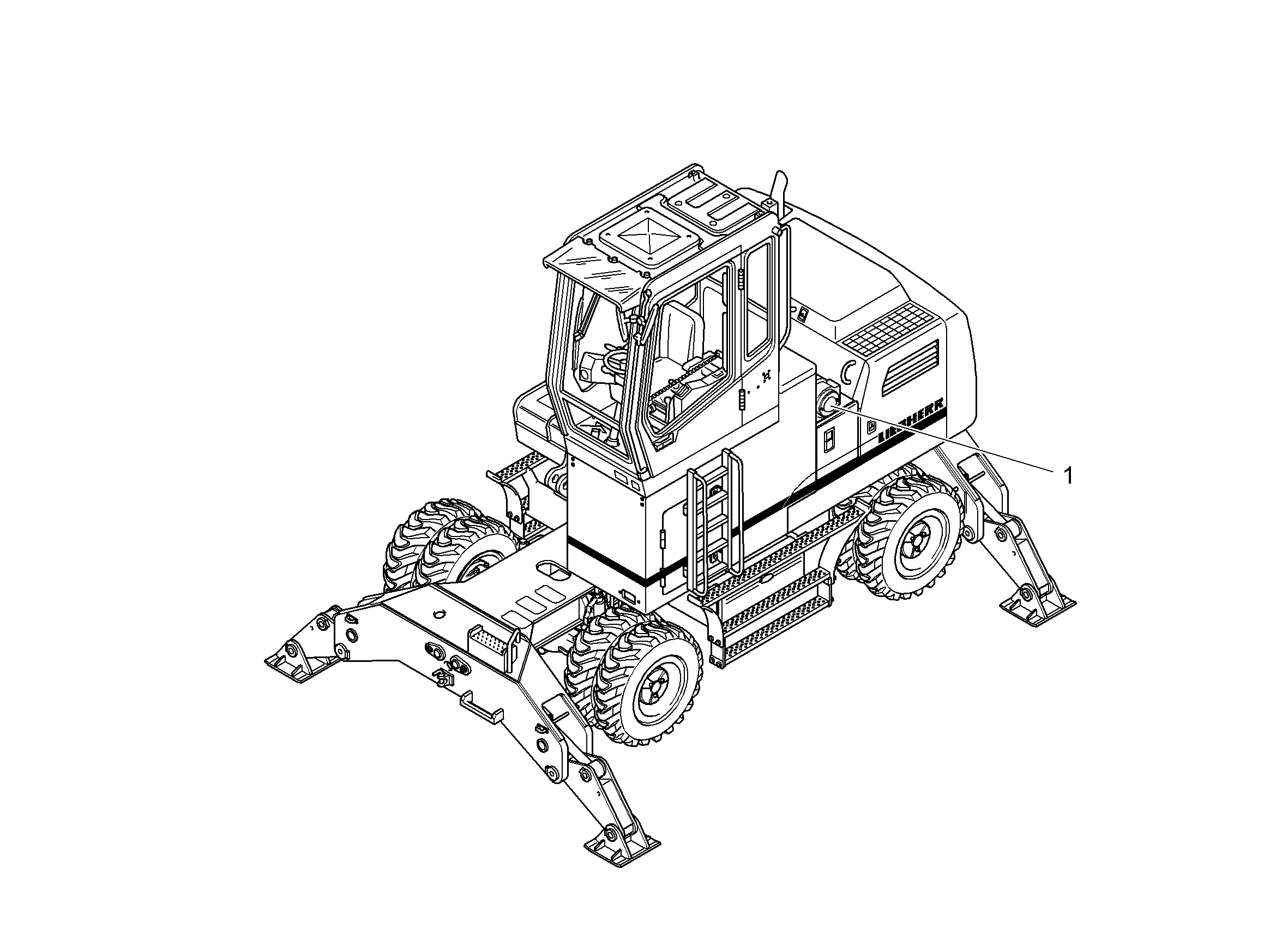 Ч.ДОП.Д.ГЕНЕРАТОРНОЙ УСТАНОВКИ 9249443 LIEBHERR
