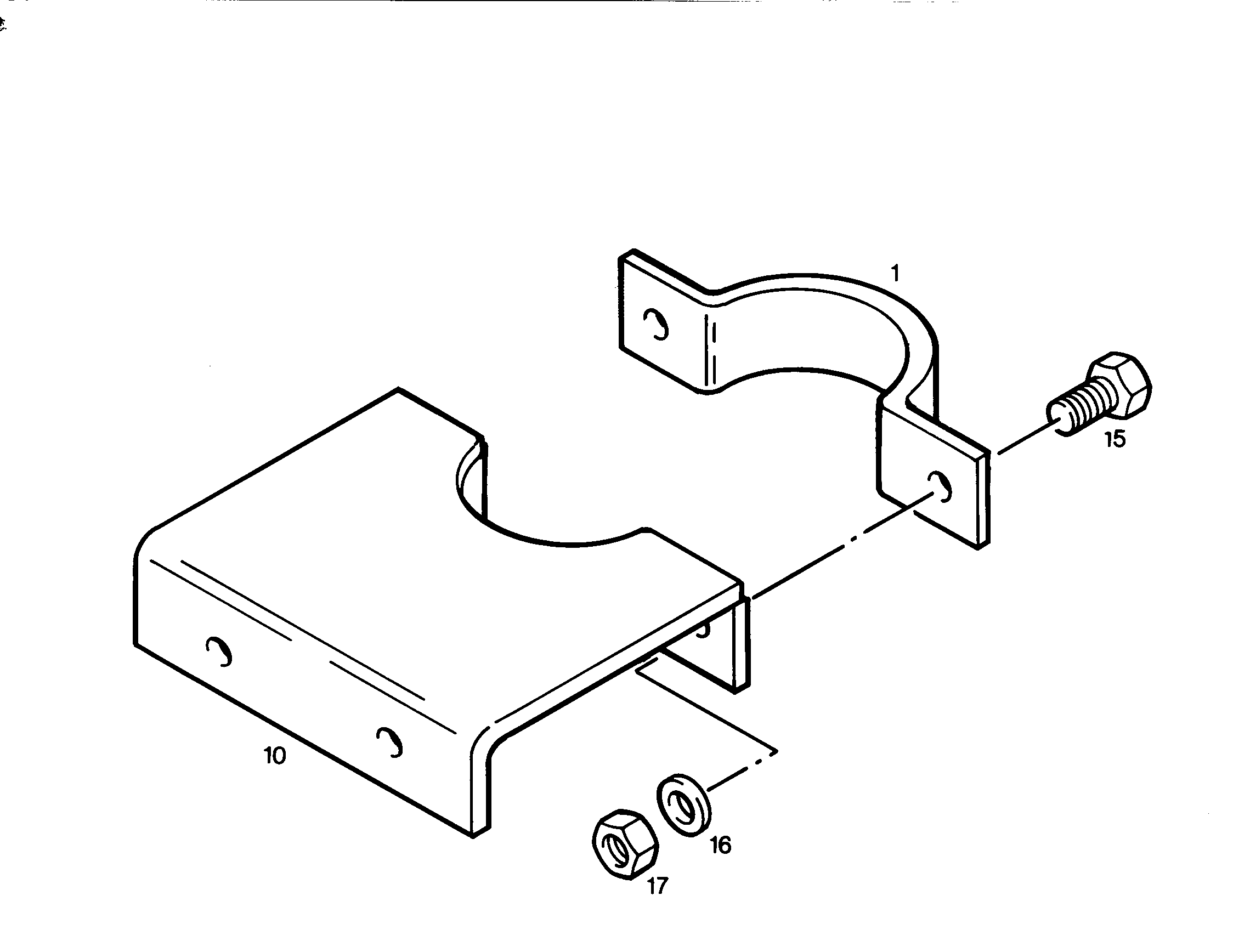 СКОБА 9248357 LIEBHERR