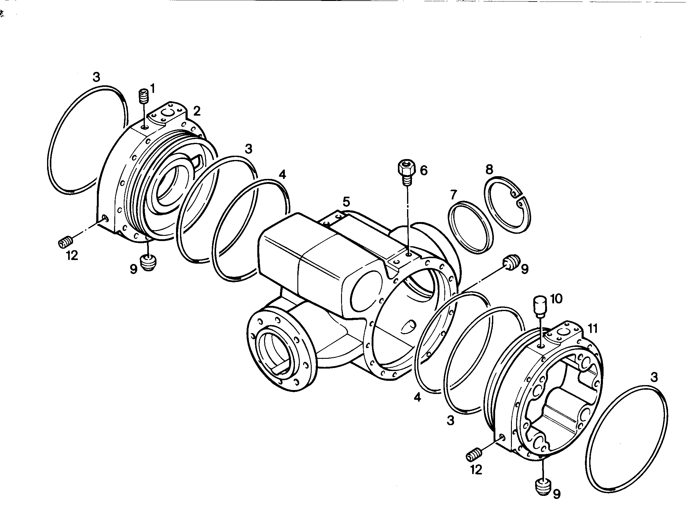 КОРПУС 5008712 LIEBHERR