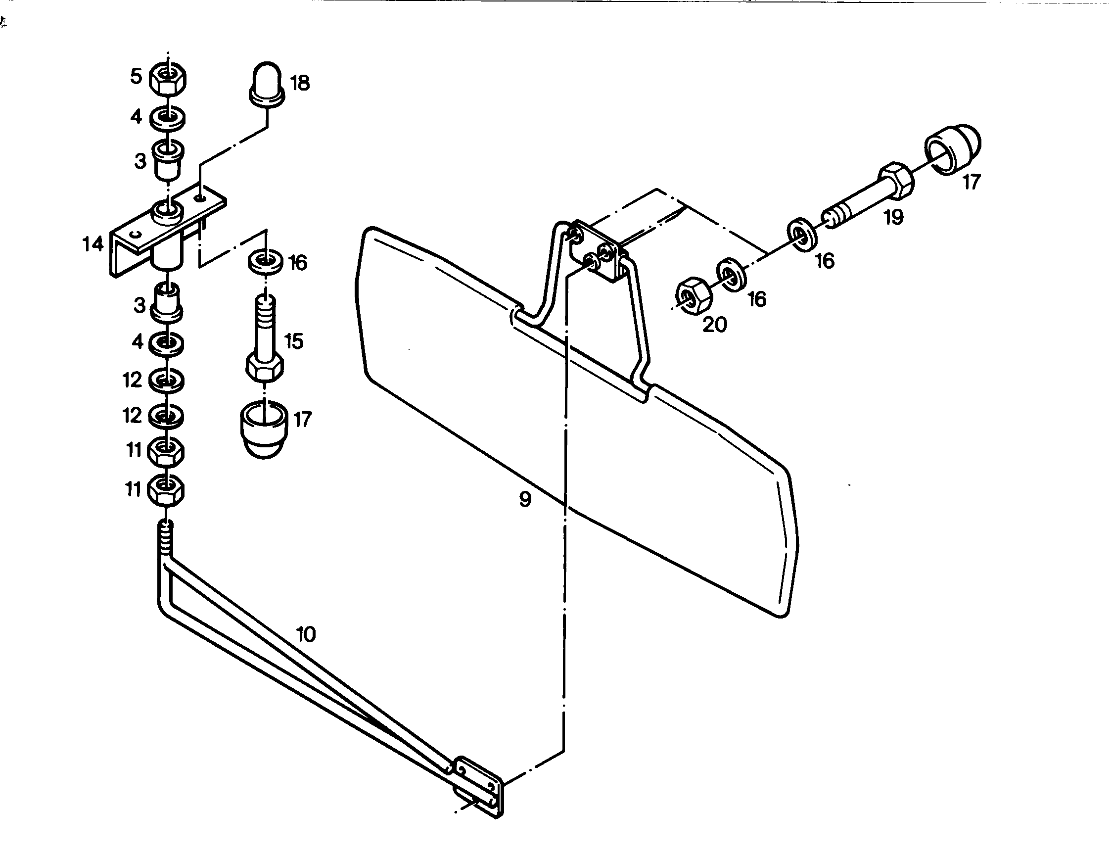 СВАРОЧНАЯ ОТМЕТКА ОПОРЫ 7018995 LIEBHERR