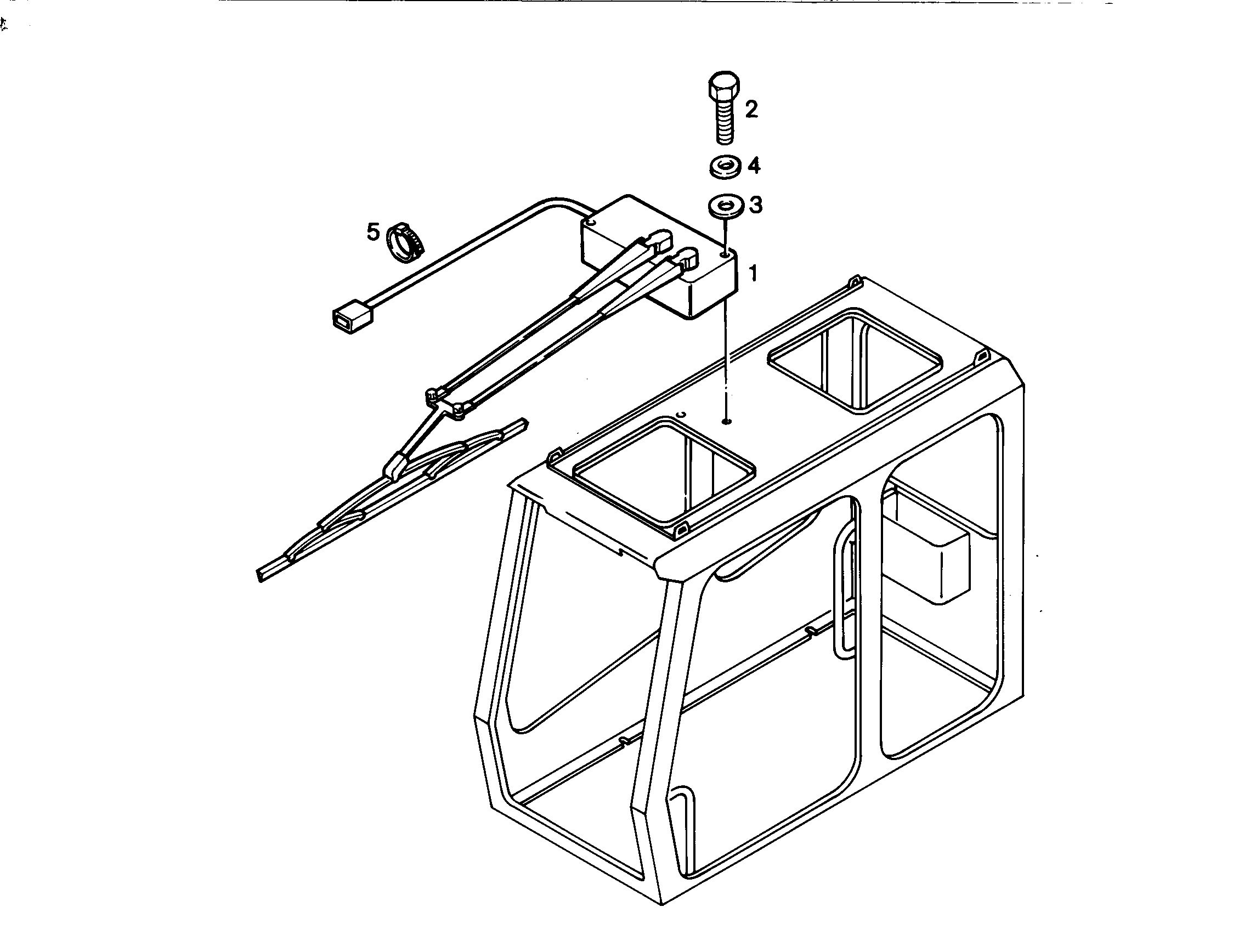 СТЕКЛООЧИСТИТЕЛЬ 7021363 LIEBHERR