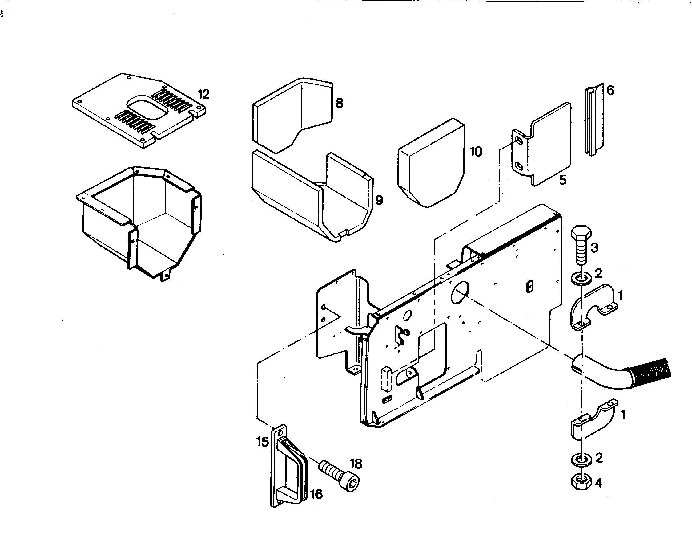 РУКОЯТКА ПЛАСТМАССОВАЯ 7021346 LIEBHERR