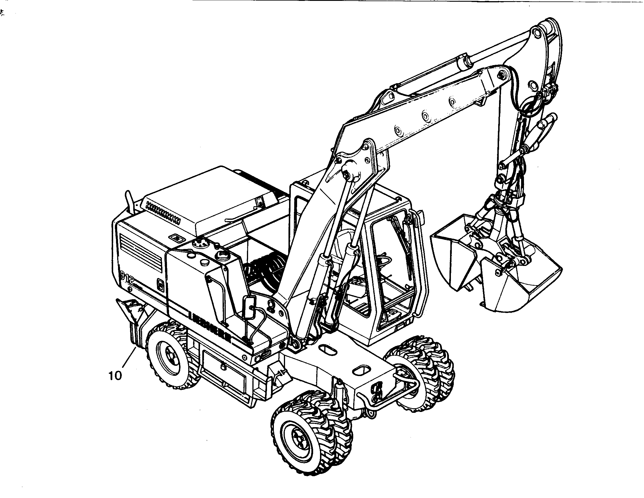 РАЗДЕЛЬНОЕ УПРАВЛ. 2ТОЧКИ ОП. 9305584 LIEBHERR