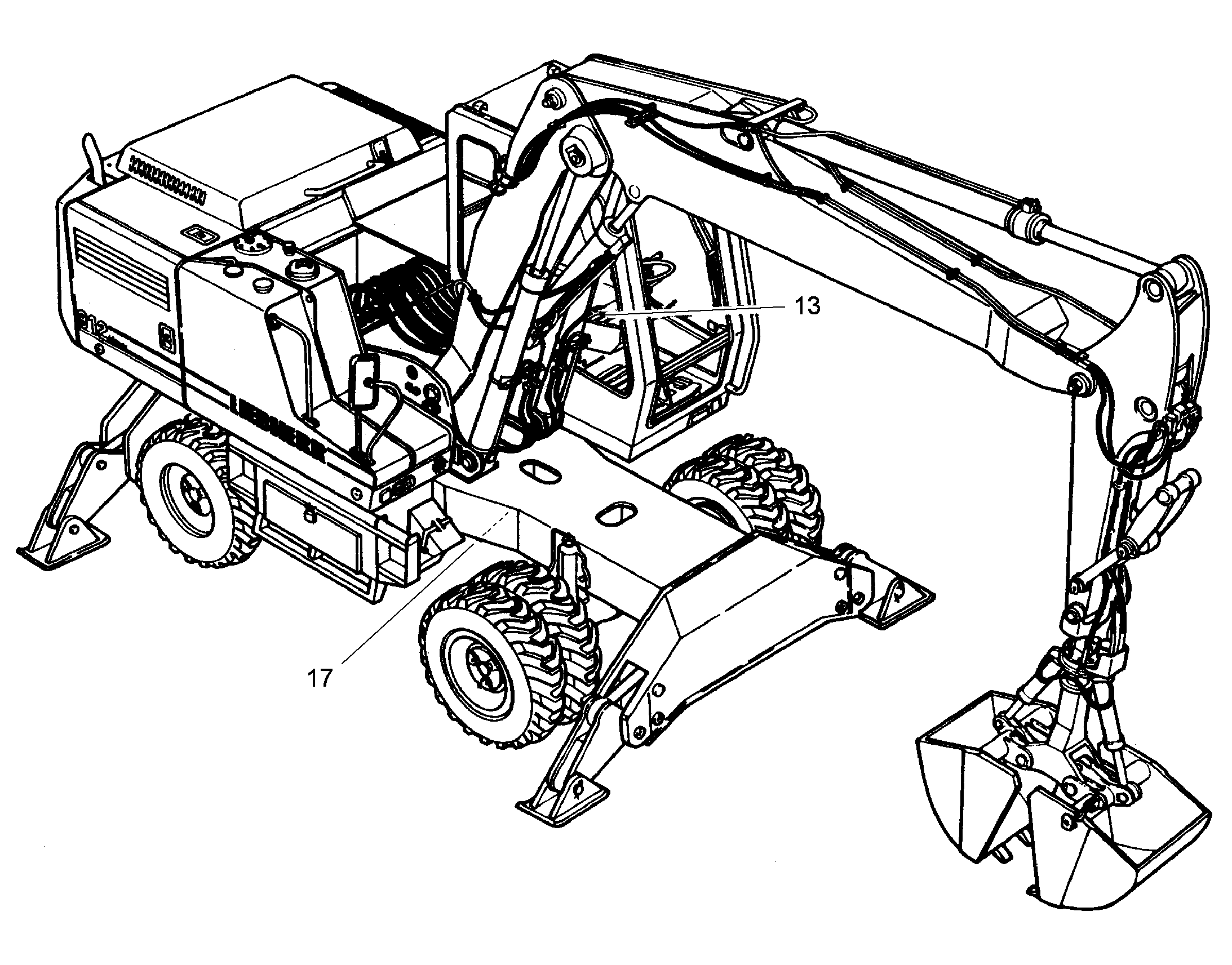 ГИДР.  РАЗДЕЛЬНОГО УПРАВЛ. 9305588 LIEBHERR