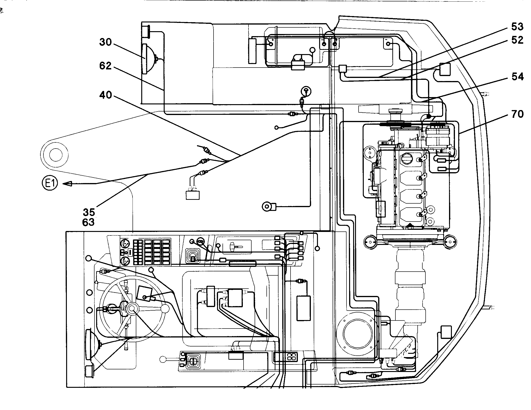 КОМПЛЕКТ КАБЕЛЕЙ ДВИГАТЕЛЯ 9304685 LIEBHERR