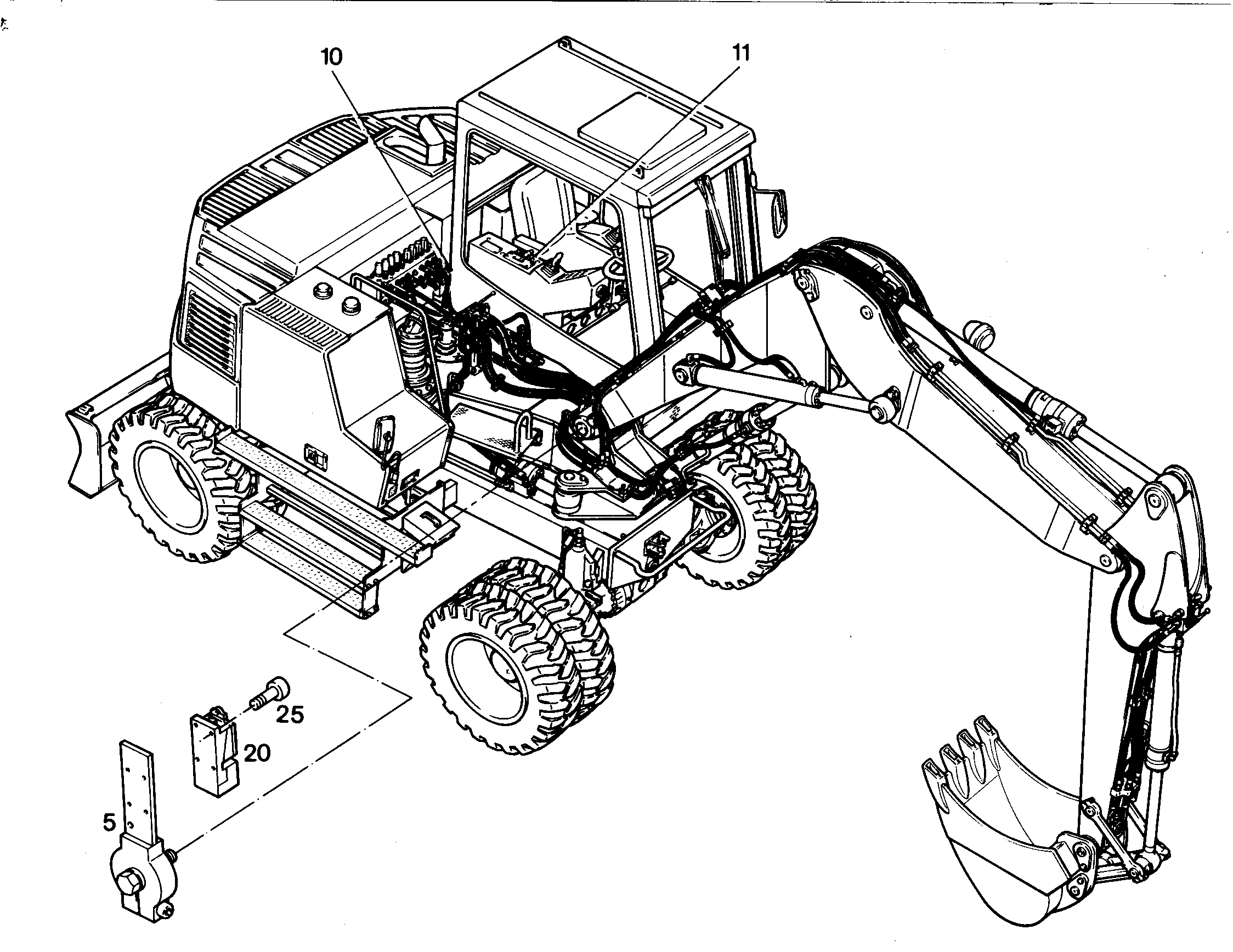ЧАСТИ ОГРАНИЧИТЕЛЬ ПОДЪЕМА 9304826 LIEBHERR
