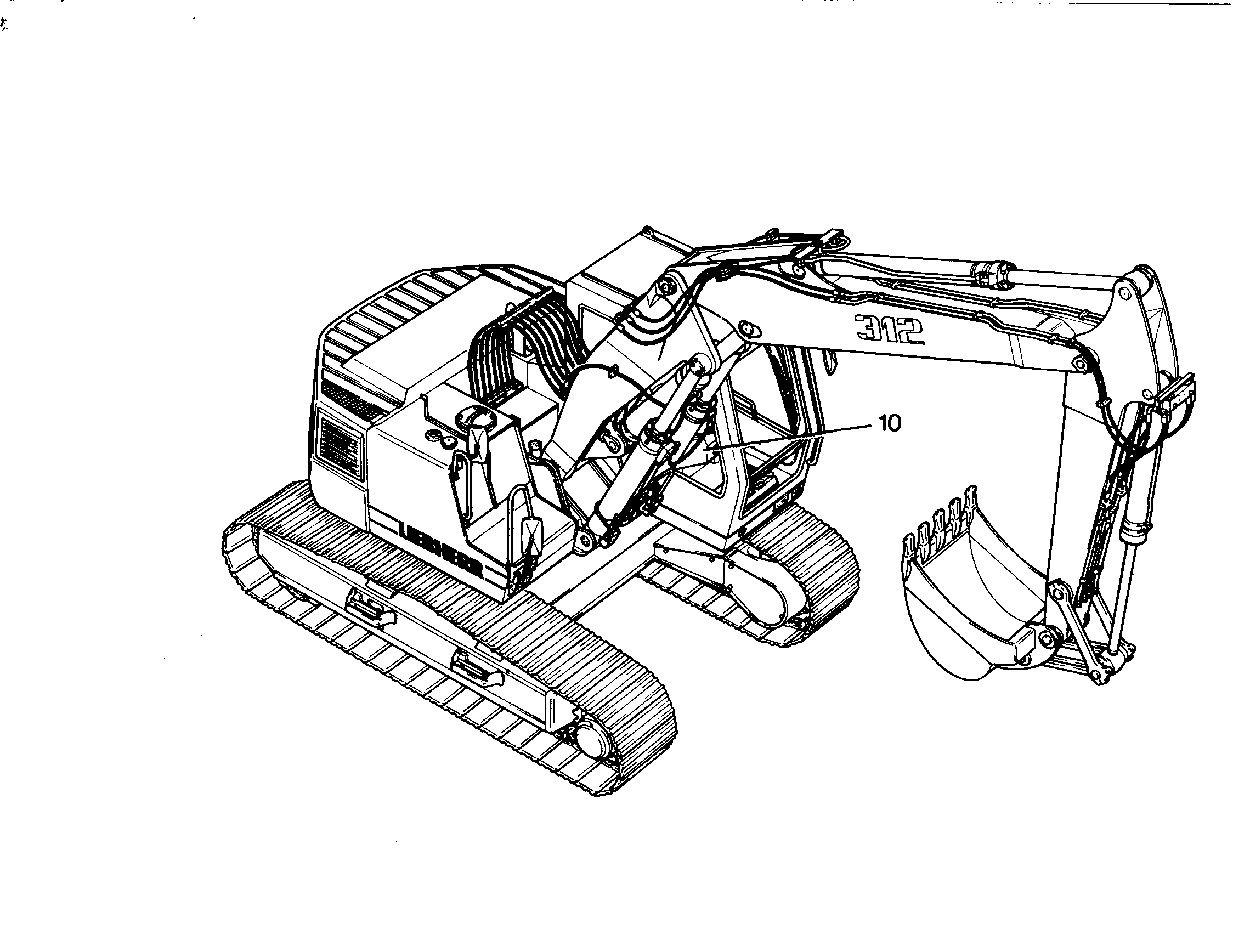 ПЕРЕКЛЮЧЕНИЕ, УСТАНОВКА 9289896 LIEBHERR
