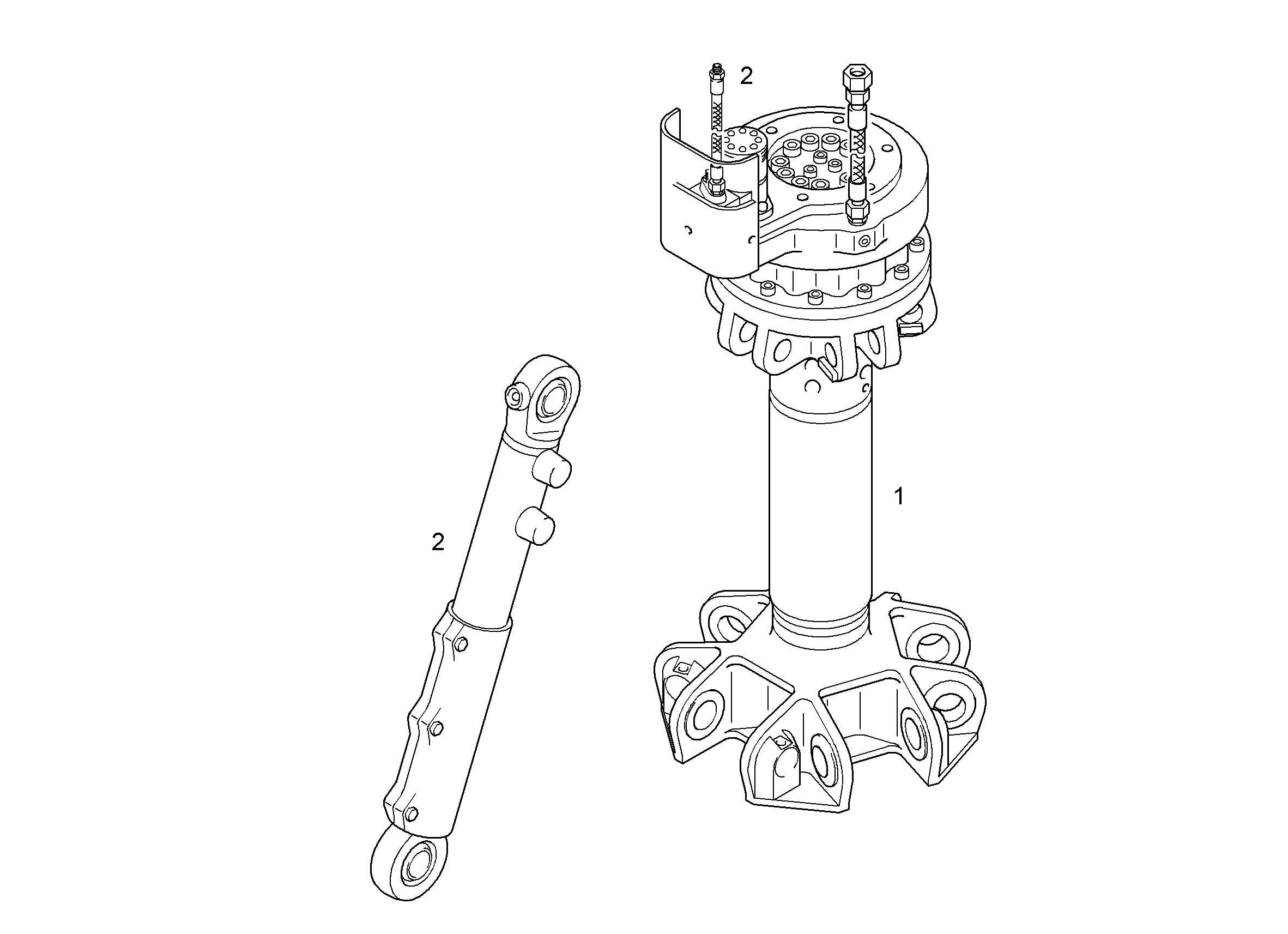 МЕХАНИКА ГРЕЙФЕРА 70C 9249672 LIEBHERR