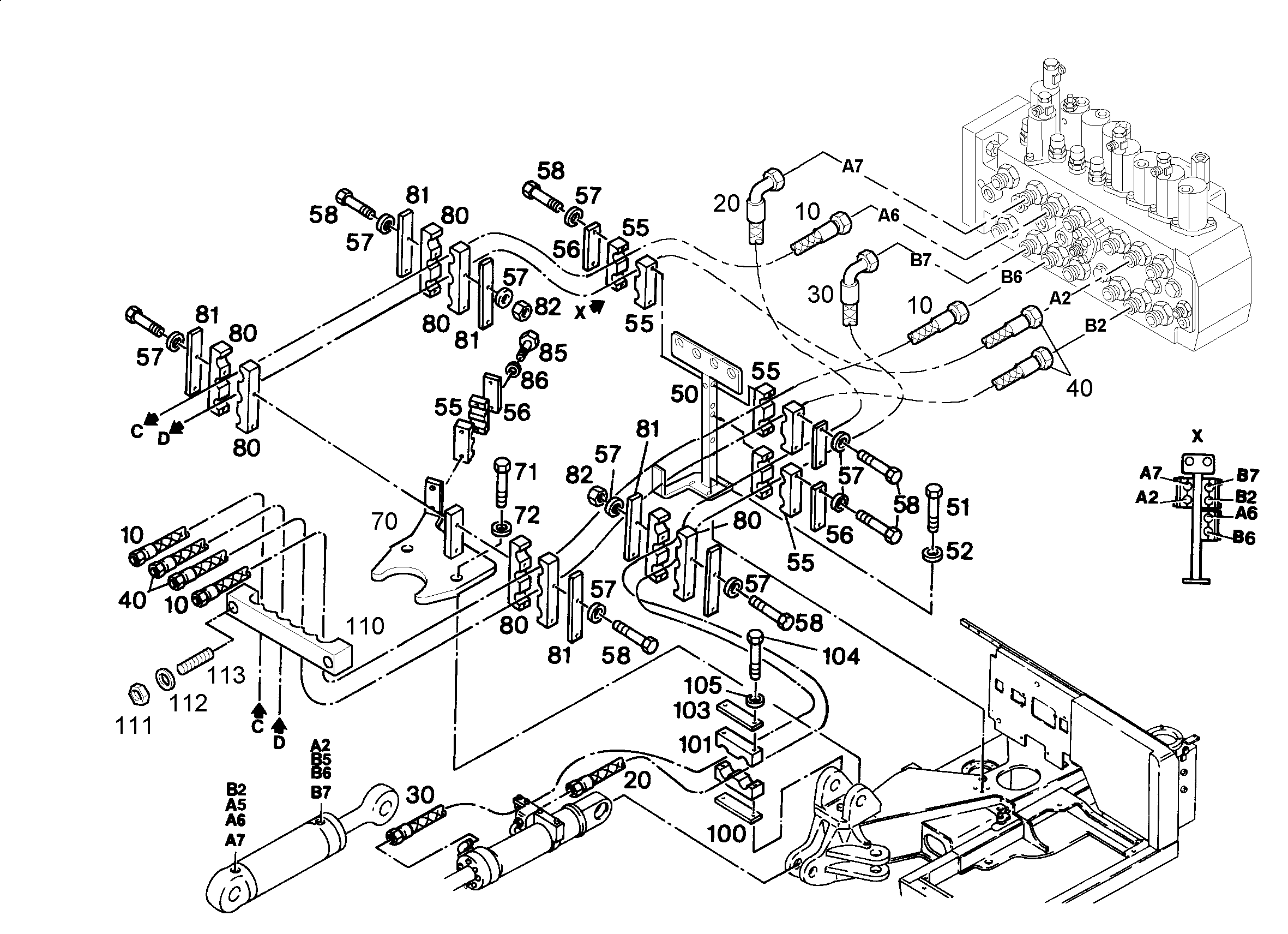 ДЕРЖАТЕЛЬ 9249248 LIEBHERR