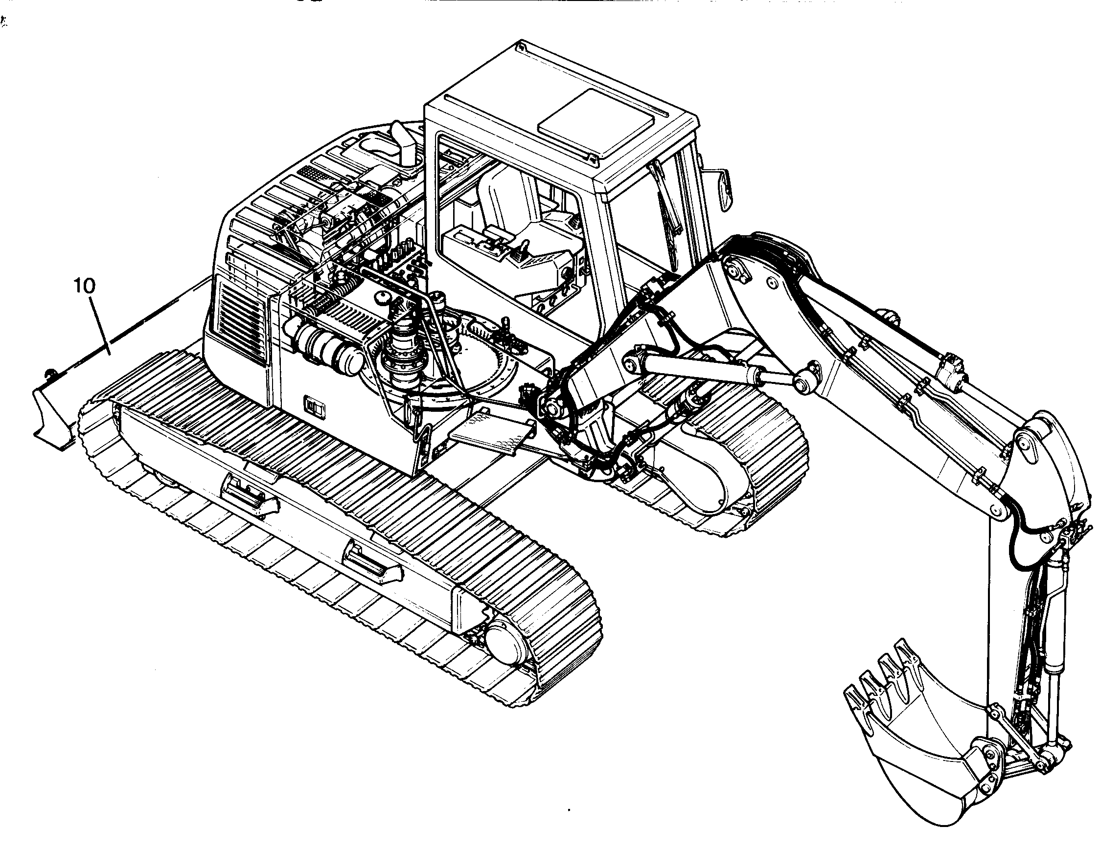 ЩИТ, УСТАНОВКА 9211124 LIEBHERR