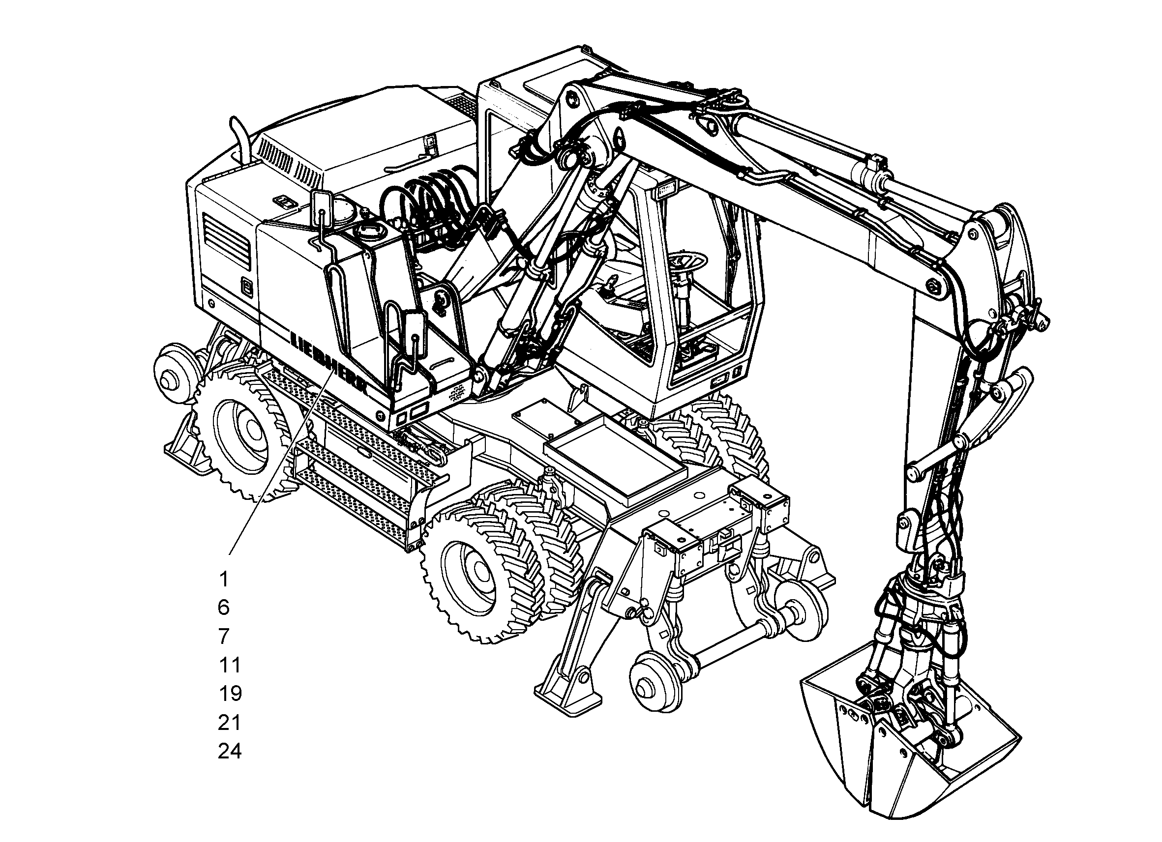 ТАБЛИЧКИ Д. ГЕРМАНИИ 4ТЧК.ОП. 9307358 LIEBHERR