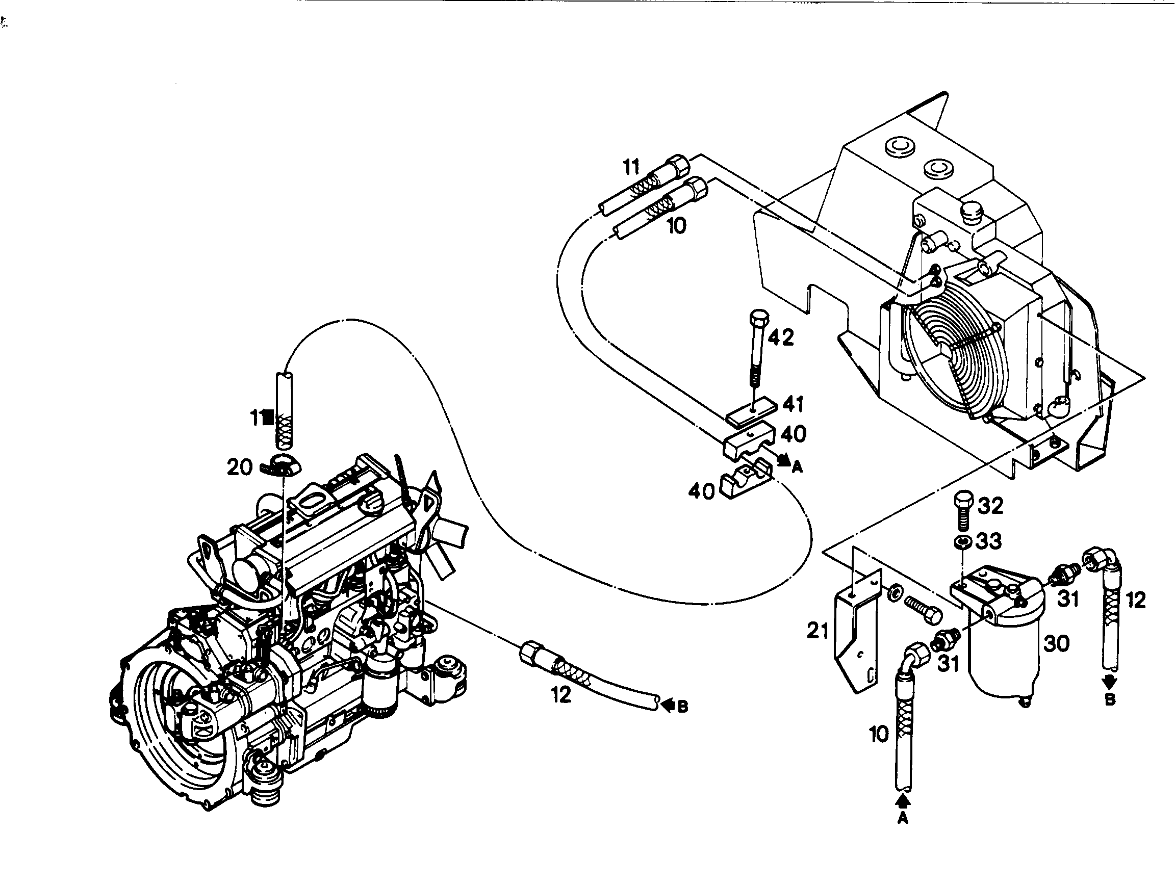 ШЛАНГ УПРАВЛЕНИЯ 10X1600 7402827 LIEBHERR