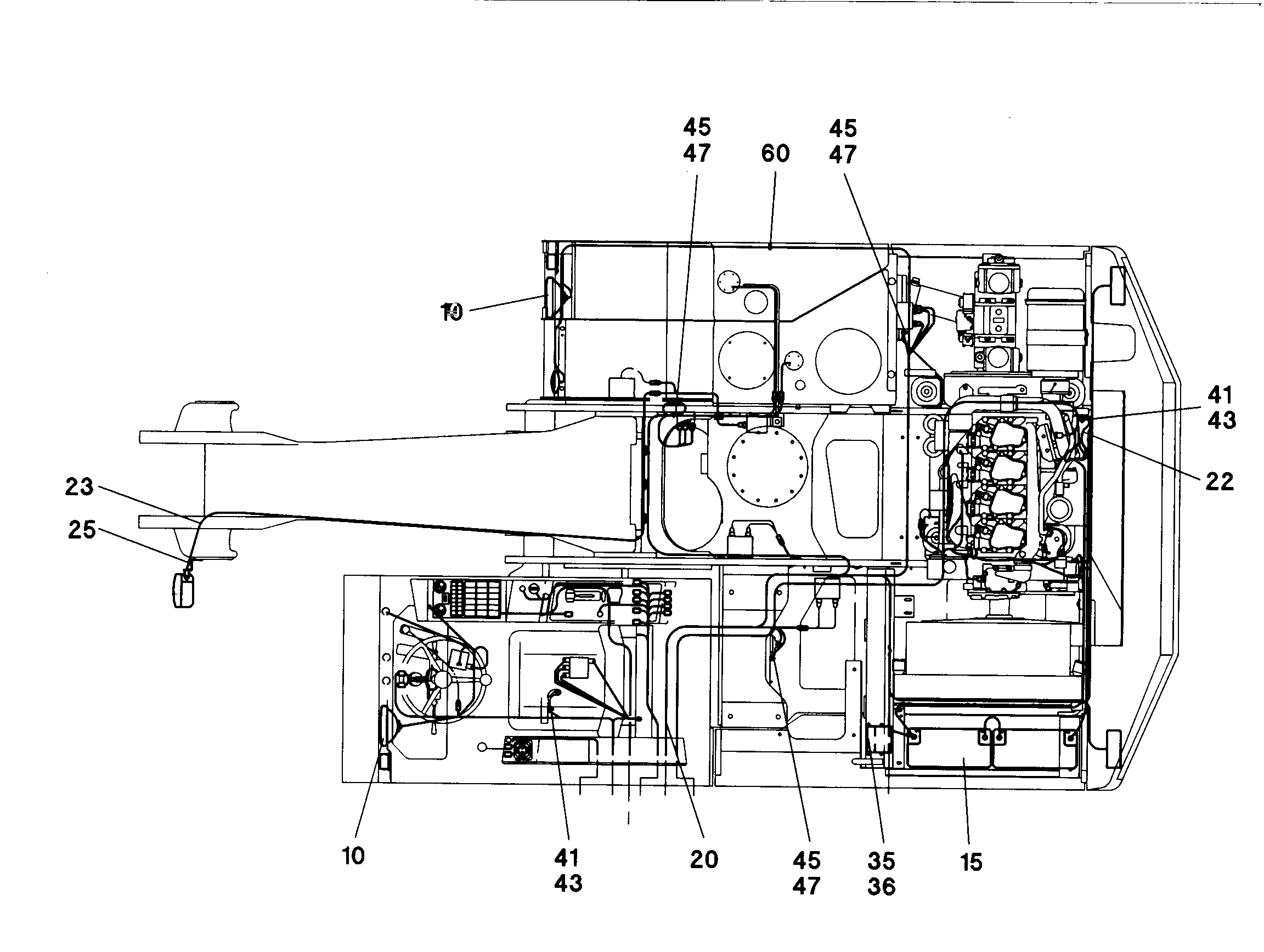 КОМП-Т КАБЕЛЕЙ ПОВОР.ПЛАТФОРМЫ 9249312 LIEBHERR