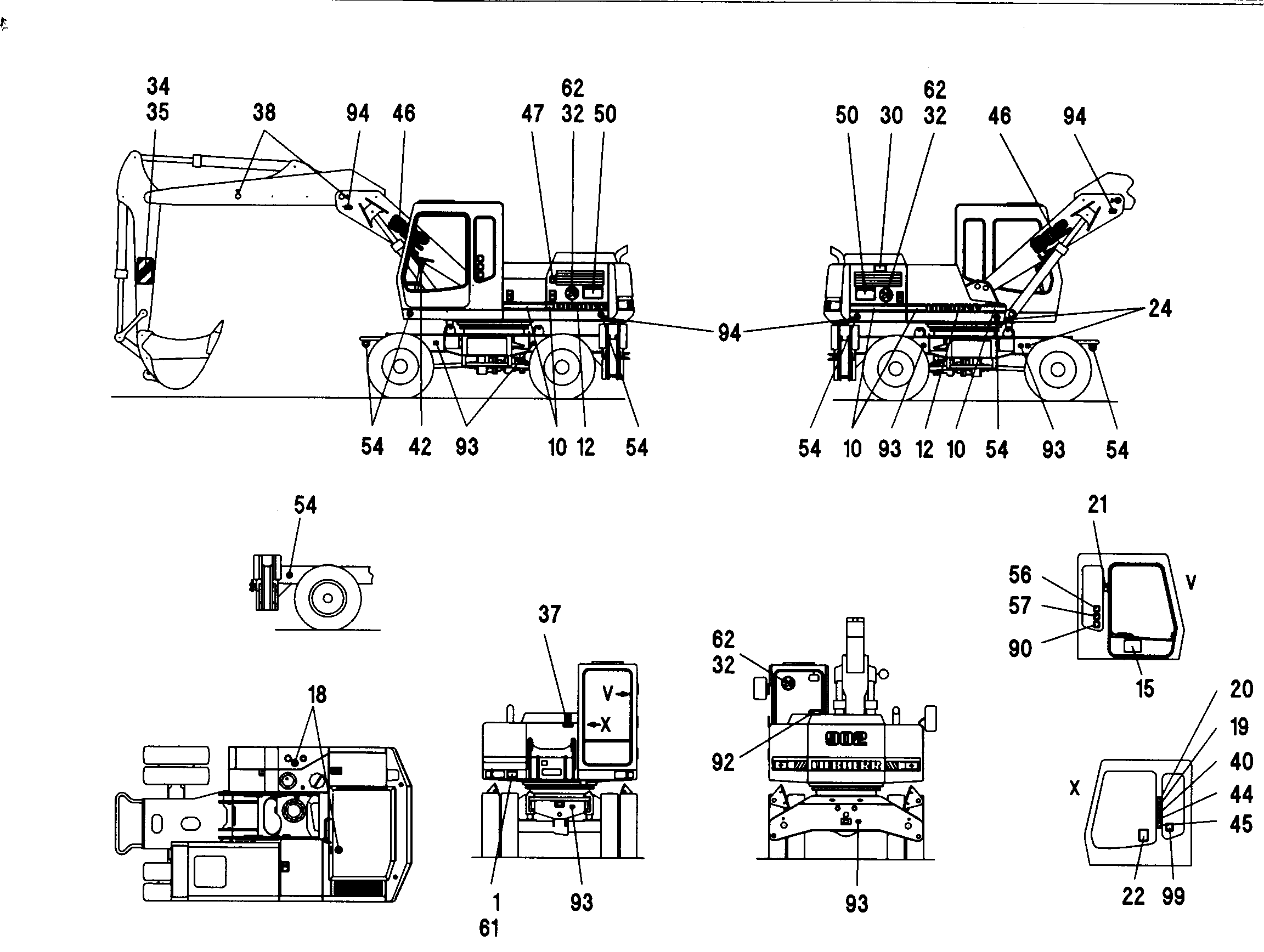ТАБЛИЧКИ ДЛЯ ГЕРМАНИИ 9231102 LIEBHERR