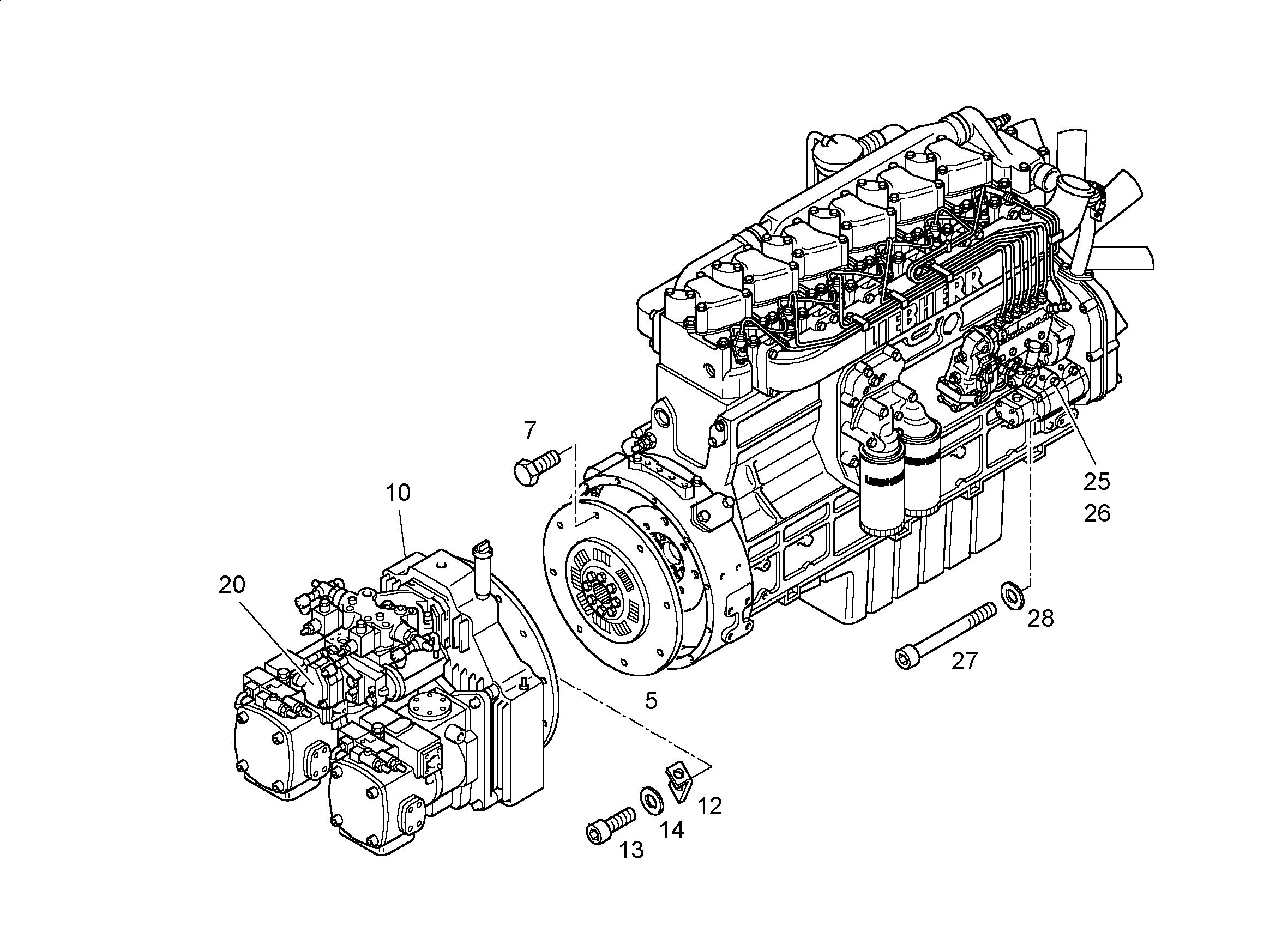 ДОПОЛНЕНИЕ-ГЕНЕРАТОРНАЯ УСТ. 20KW 9918323 LIEBHERR