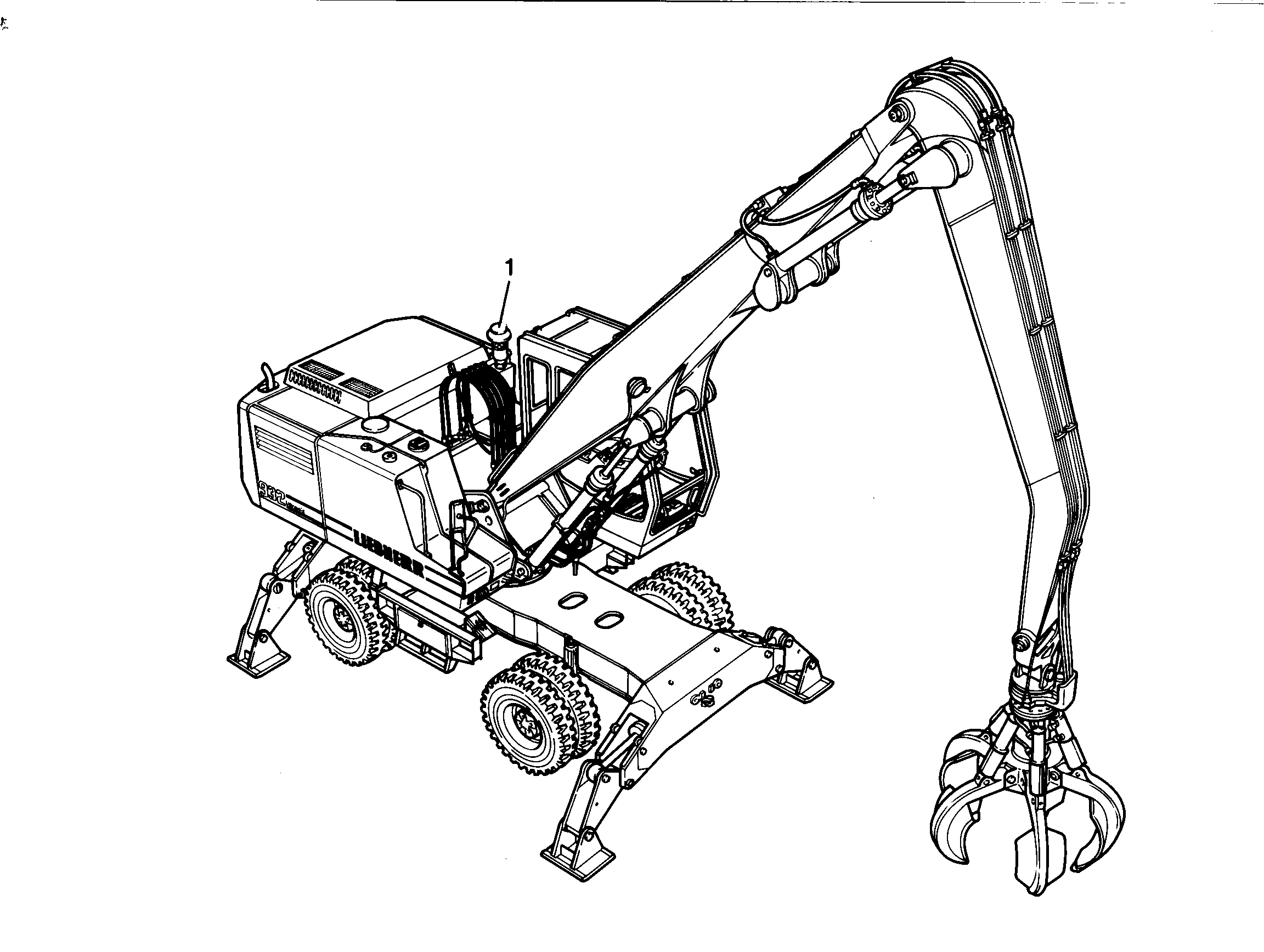 ВОЗДУХООЧИСТИТЕЛЬНАЯ УСТАНОВКА 9211387 LIEBHERR
