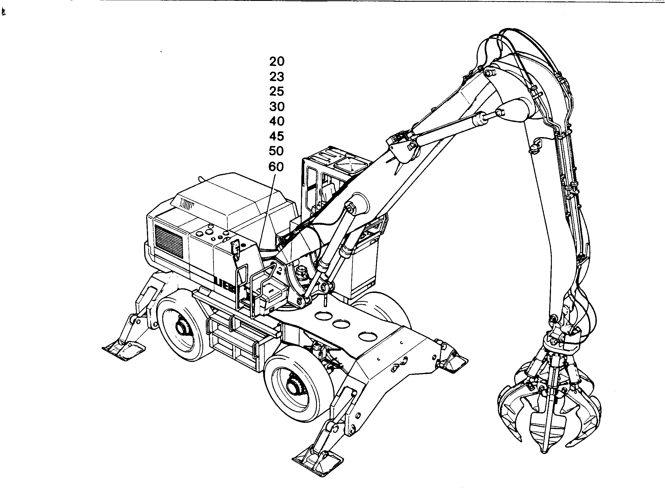 ГИДР. ВВОД ВРАЩ.+МЕХАНИЗМ ПОВ. 9211549 LIEBHERR