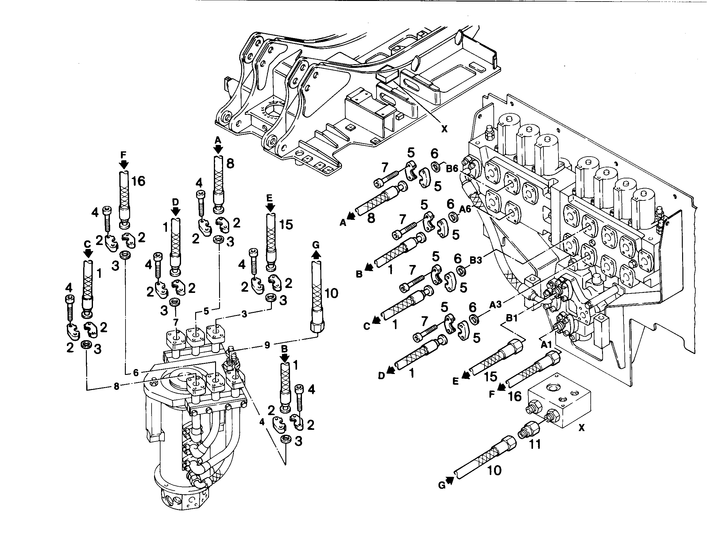 ШЛАНГ 20X670 7407971 LIEBHERR