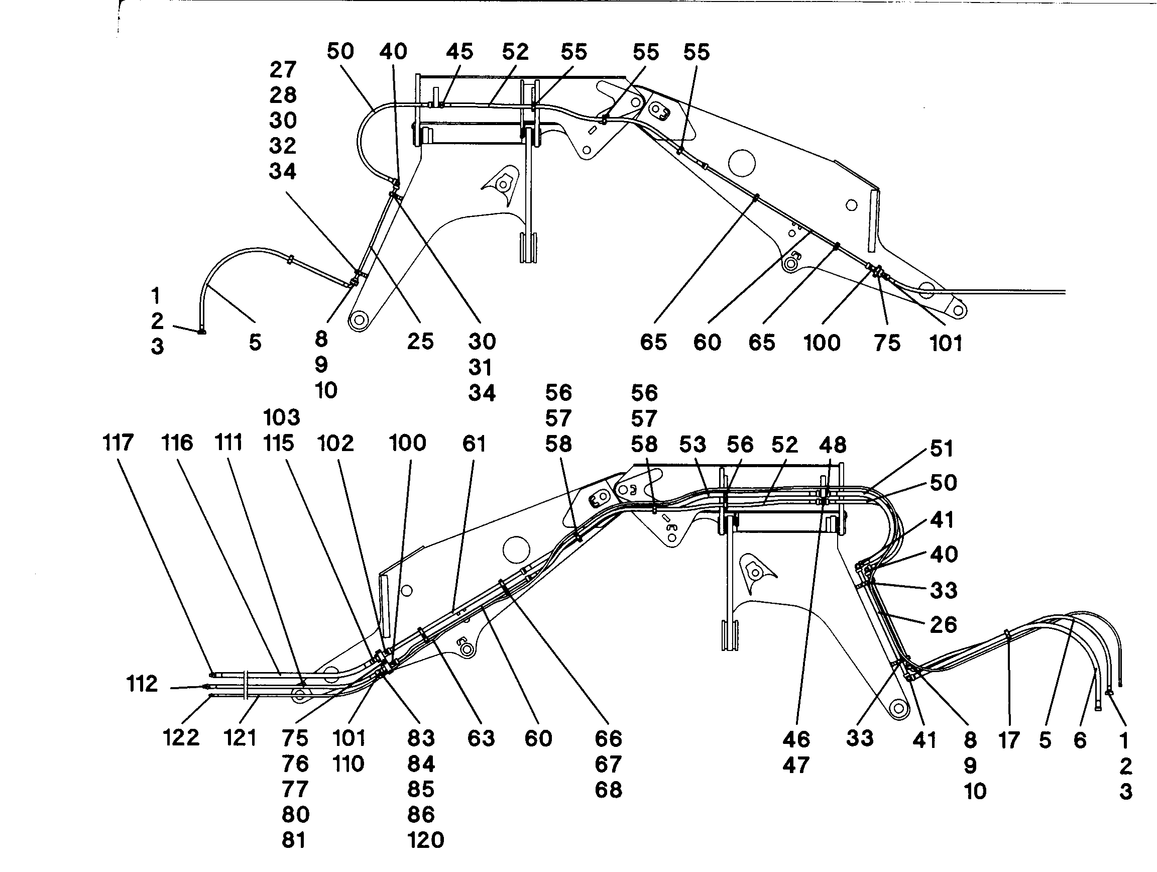 СКОБА ДЛЯ КРЕПЛЕНИЯ ШЛАНГА 46 39,2x25,6x32 9305720 LIEBHERR