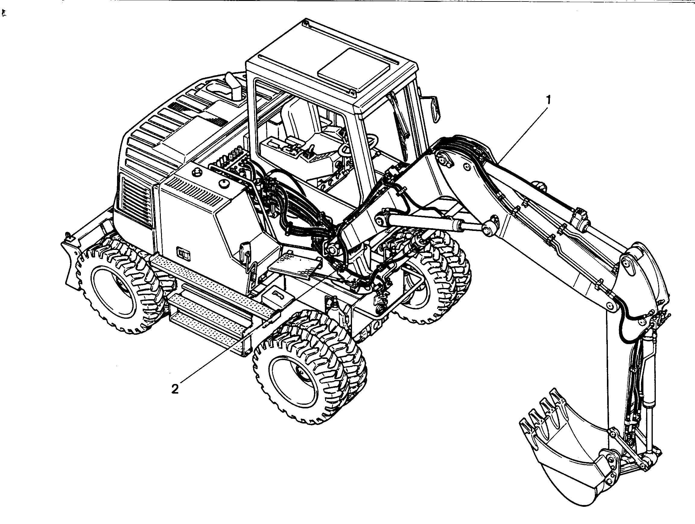 ПРОВОДКА ГИДР.МОЛОТОК ОБР.ХОД 9908164 LIEBHERR