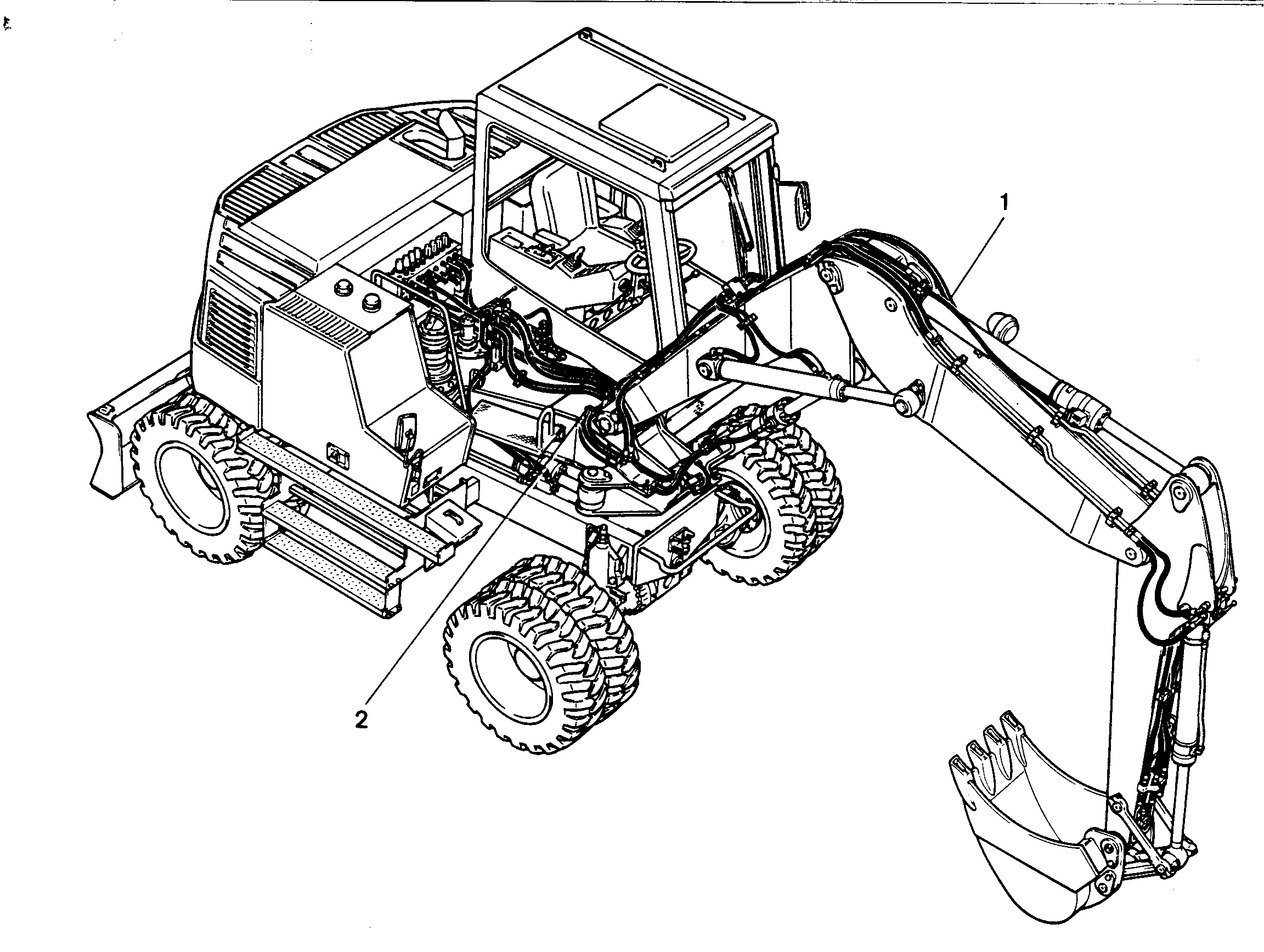 ПРОВОДКА ГИДР.МОЛОТОК ОБР.ХОД 9309660 LIEBHERR
