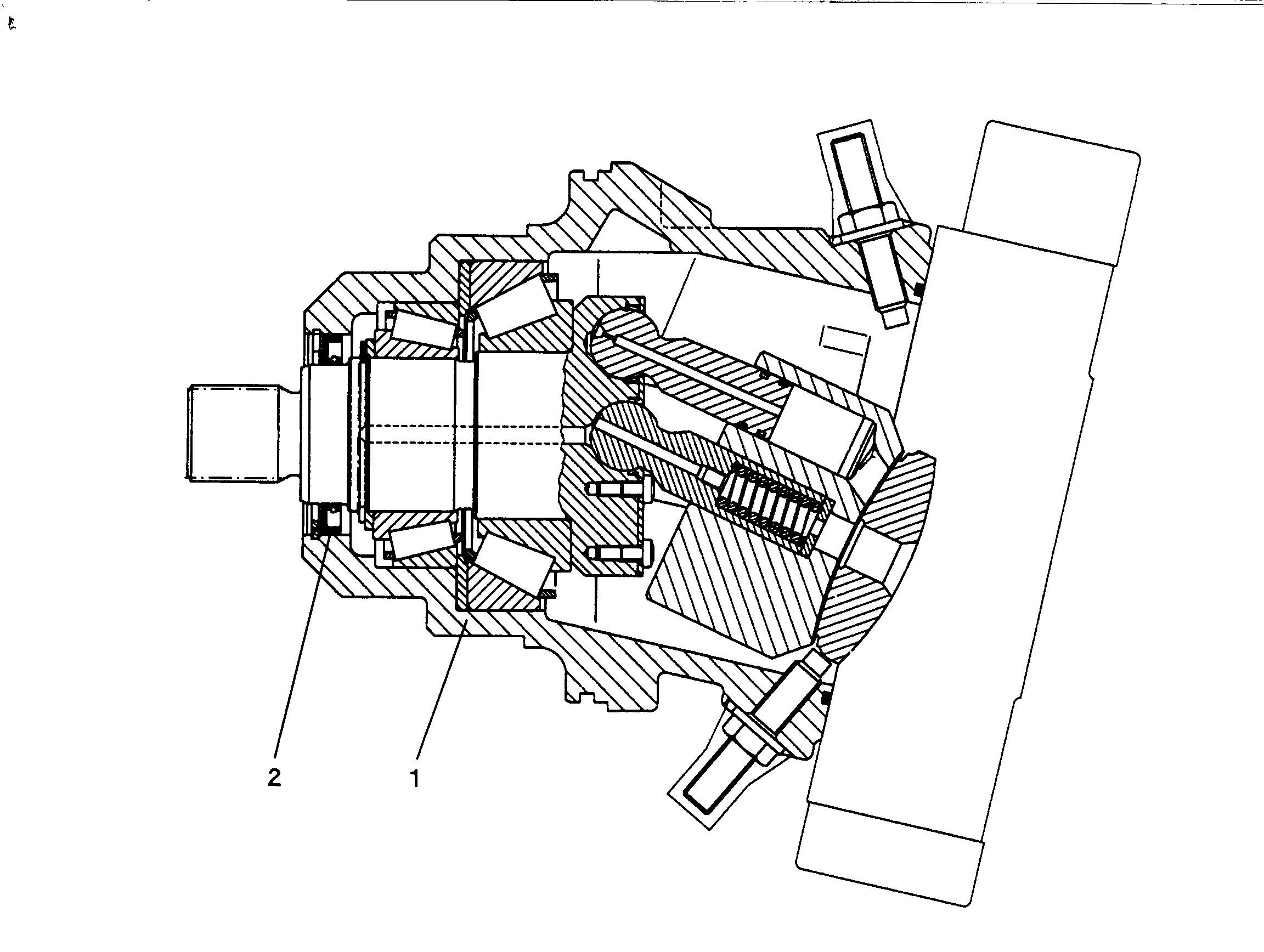 КОМПЛ.УПЛОТНЕНИЙ -СЕРВОДВИГАТ. 7023603 LIEBHERR