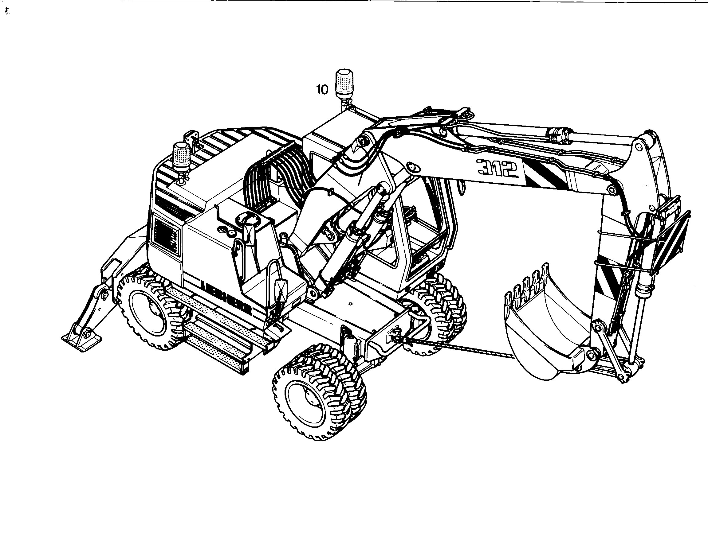 ПОСТАВЛЯЕМЫЙ КОМПЛЕКТ ИТАЛИЯ 9901554 LIEBHERR