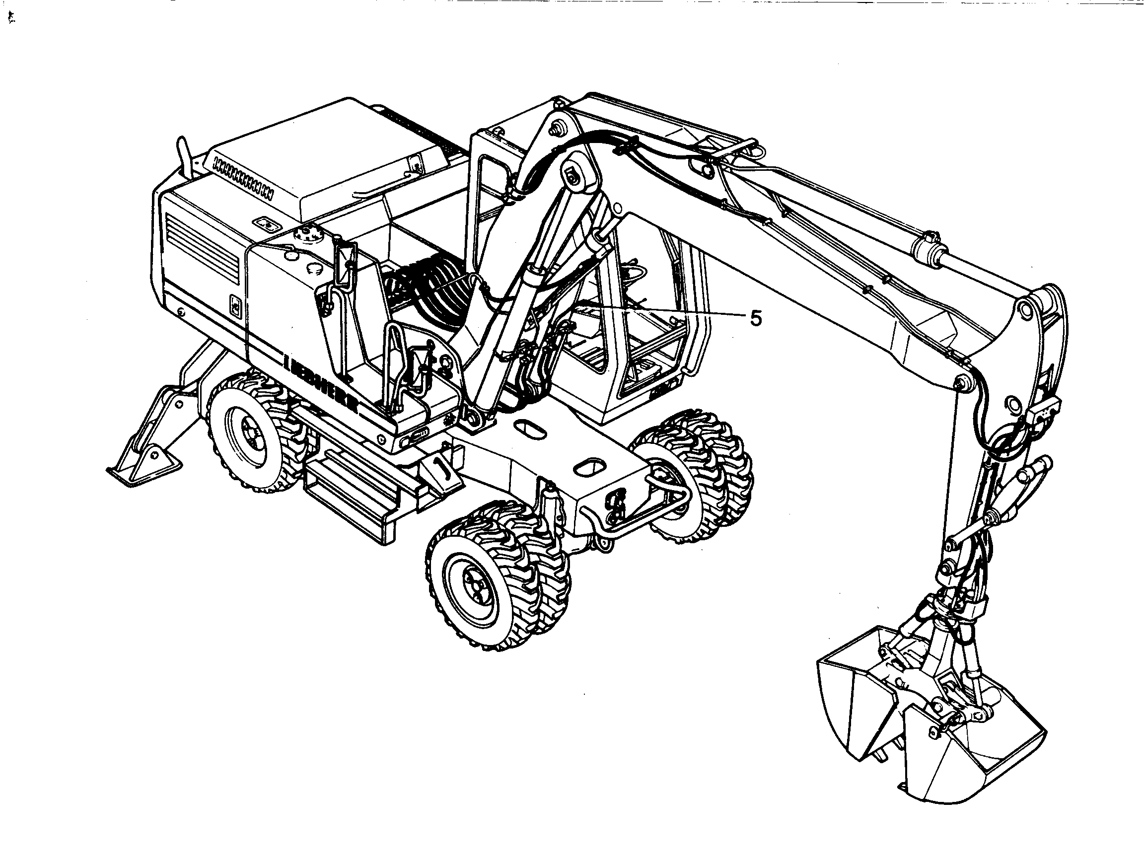 РАЗЪЕМ ШТЕКЕРНЫЙ СПРАВА 12V 9900822 LIEBHERR