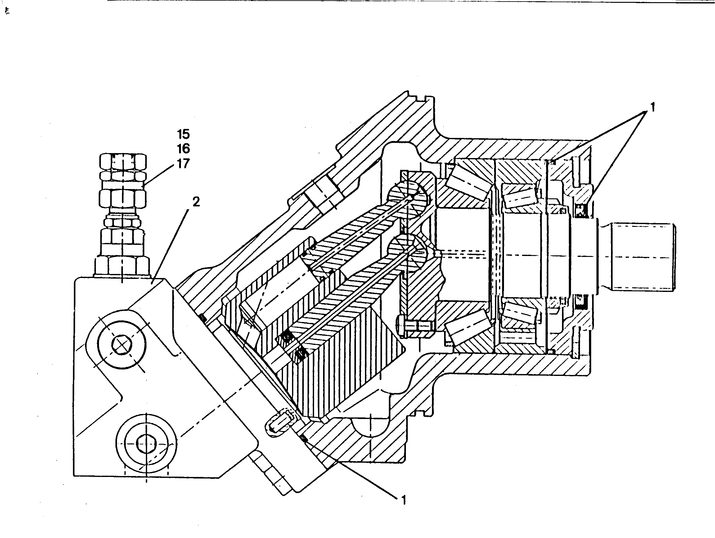 КЛАПАН ОГРАНИЧЕНИЯ ДАВЛЕНИЯ 7022488 LIEBHERR