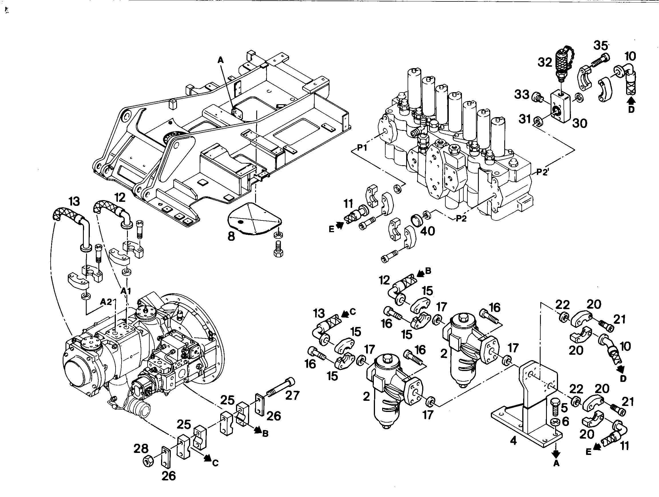 КОНСОЛЬ ФИЛЬТРА 9309813 LIEBHERR