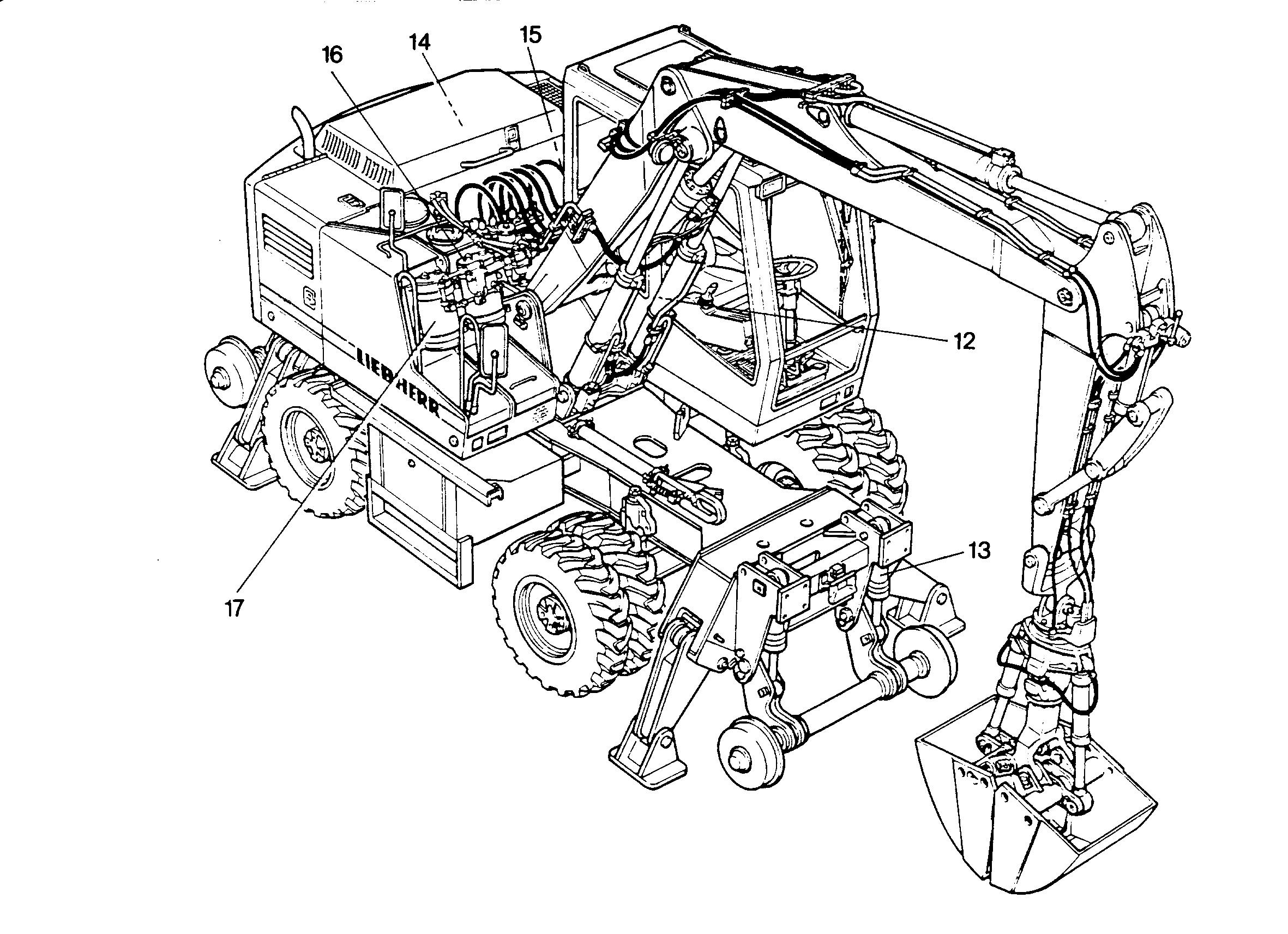КОМПРЕССОРНАЯ УСТАНОВКА ШАССИ 9309501 LIEBHERR