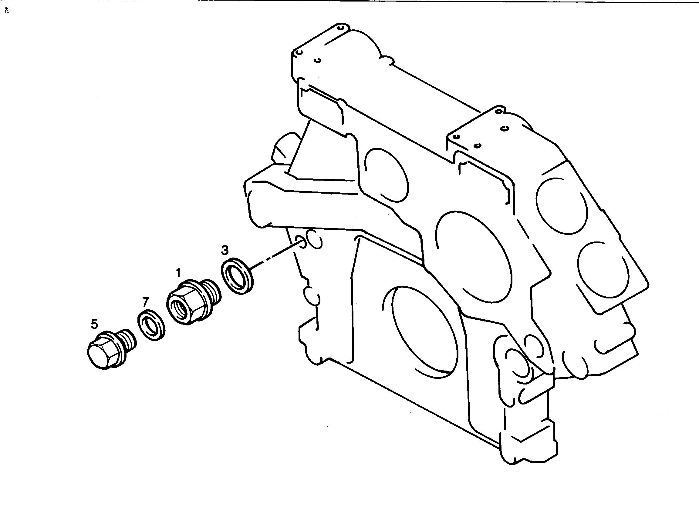 ЗАГЛУШКА РЕЗЬБОВАЯ M33X2 St Rm>500N/mm² 9279935 LIEBHERR