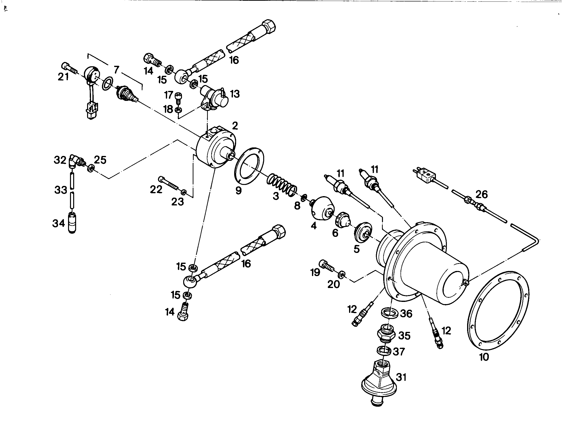 Прижимная пружина 7022744 LIEBHERR