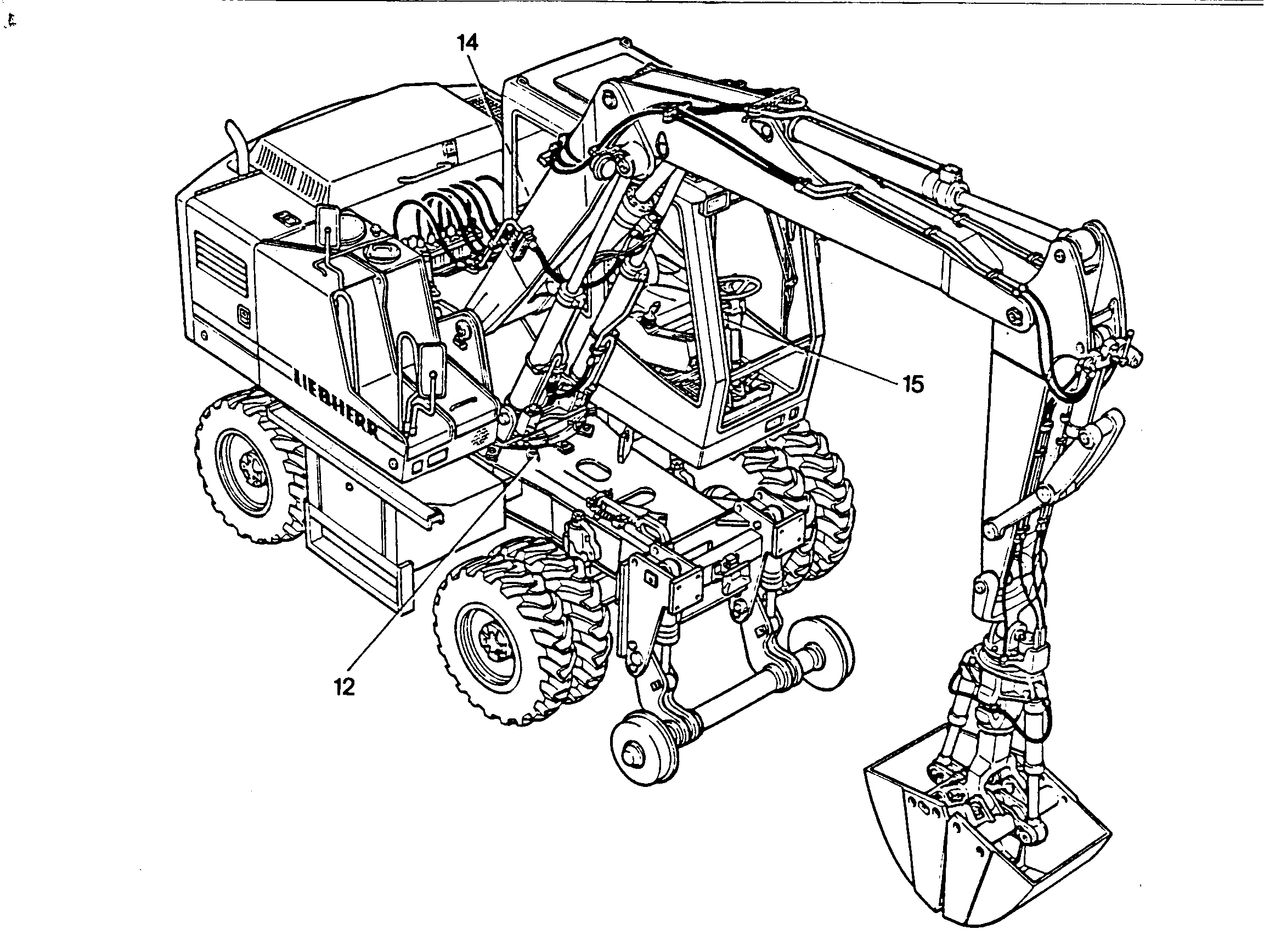 ГИДРАВЛИЧЕСКАЯ СИСТЕМА 9904616 LIEBHERR