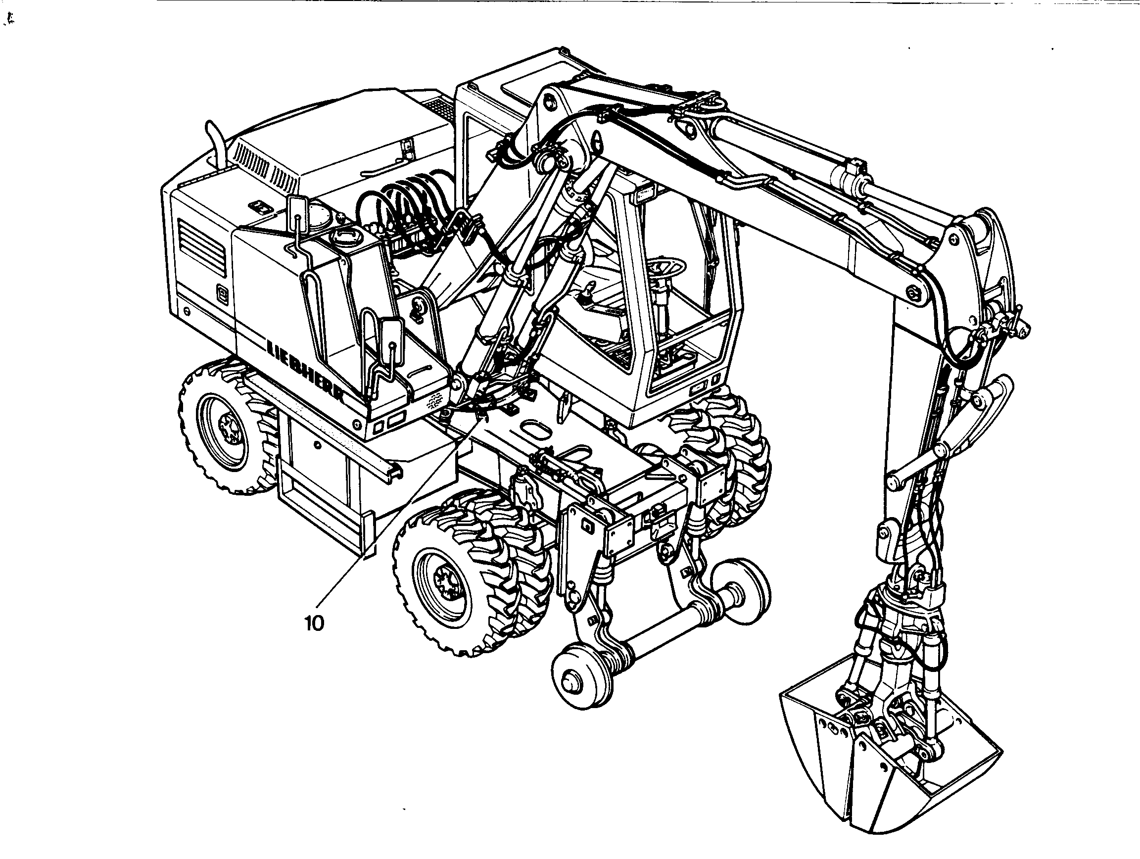 ОГРАНИЧЕНИЕ ПОВОРОТА 9904300 LIEBHERR