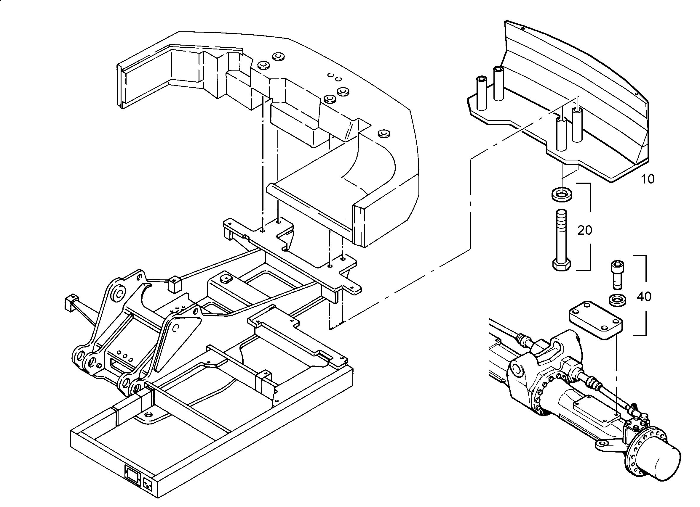 ОГРАНИЧЕНИЕ ХОДА МАЯТНИКОВОЕ 9906111 LIEBHERR