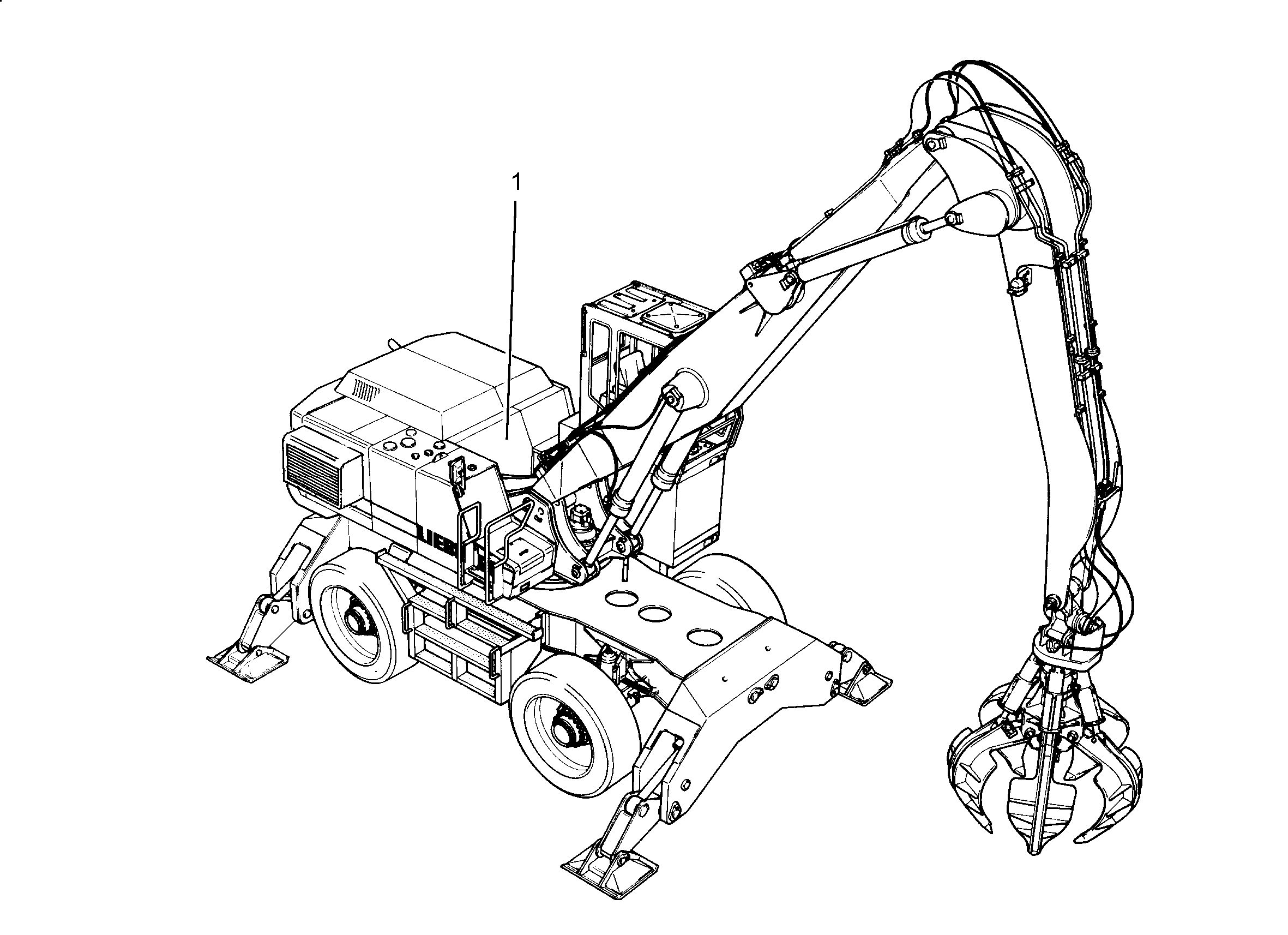 СТУПЕНЬ ПЕРЕКЛЮЧЕНИЯ ДАВЛЕНИЯ 9211833 LIEBHERR