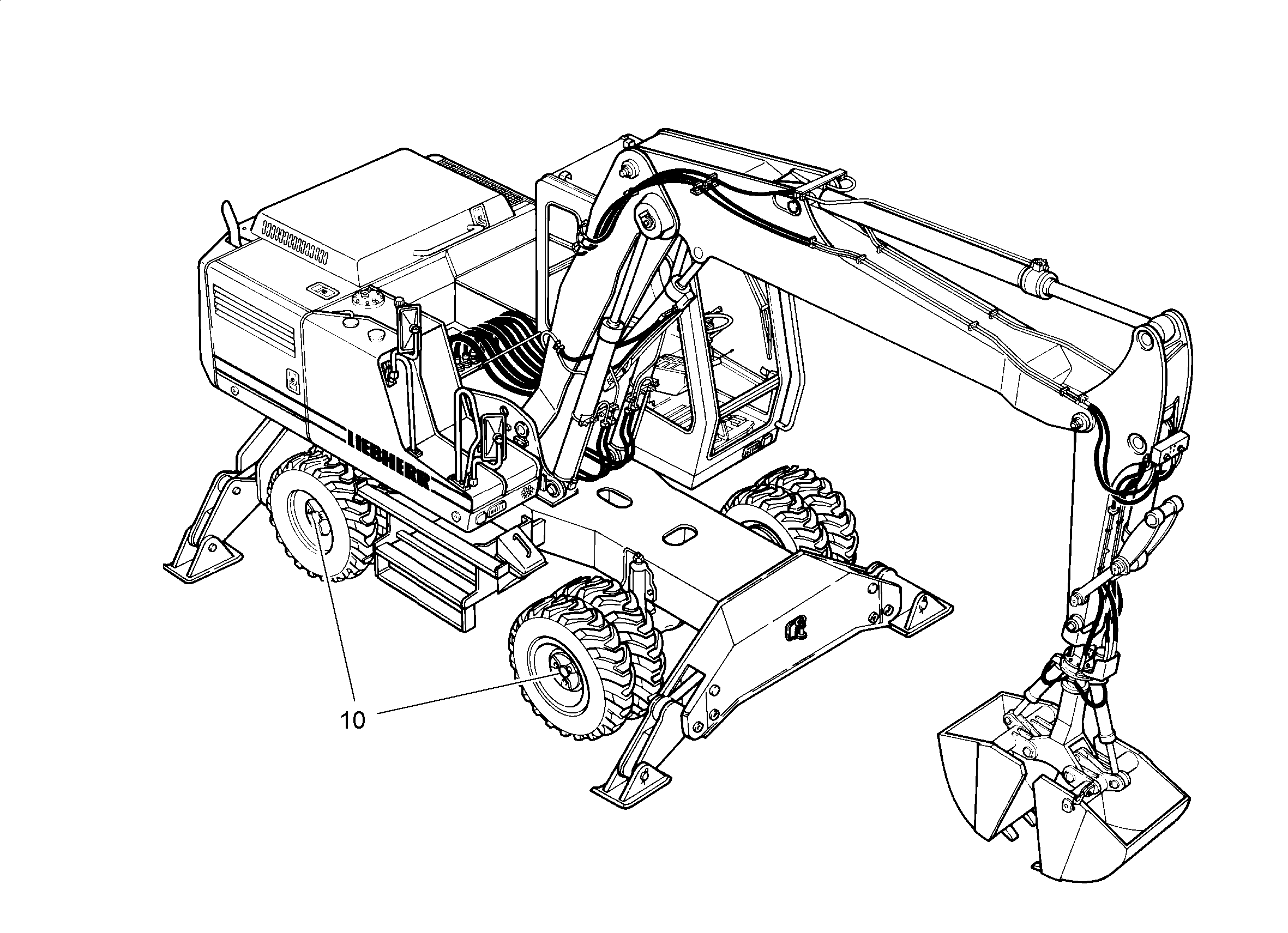 МОНТ.К-Т - РЕГ. СКОР. 4ТЧК.ОП. 9909409 LIEBHERR