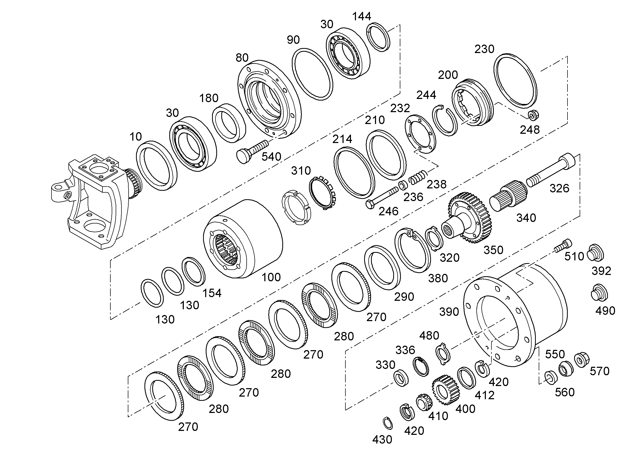 ПРУЖИННОЕ СТОПОРНОЕ КОЛЬЦО 7022342 LIEBHERR