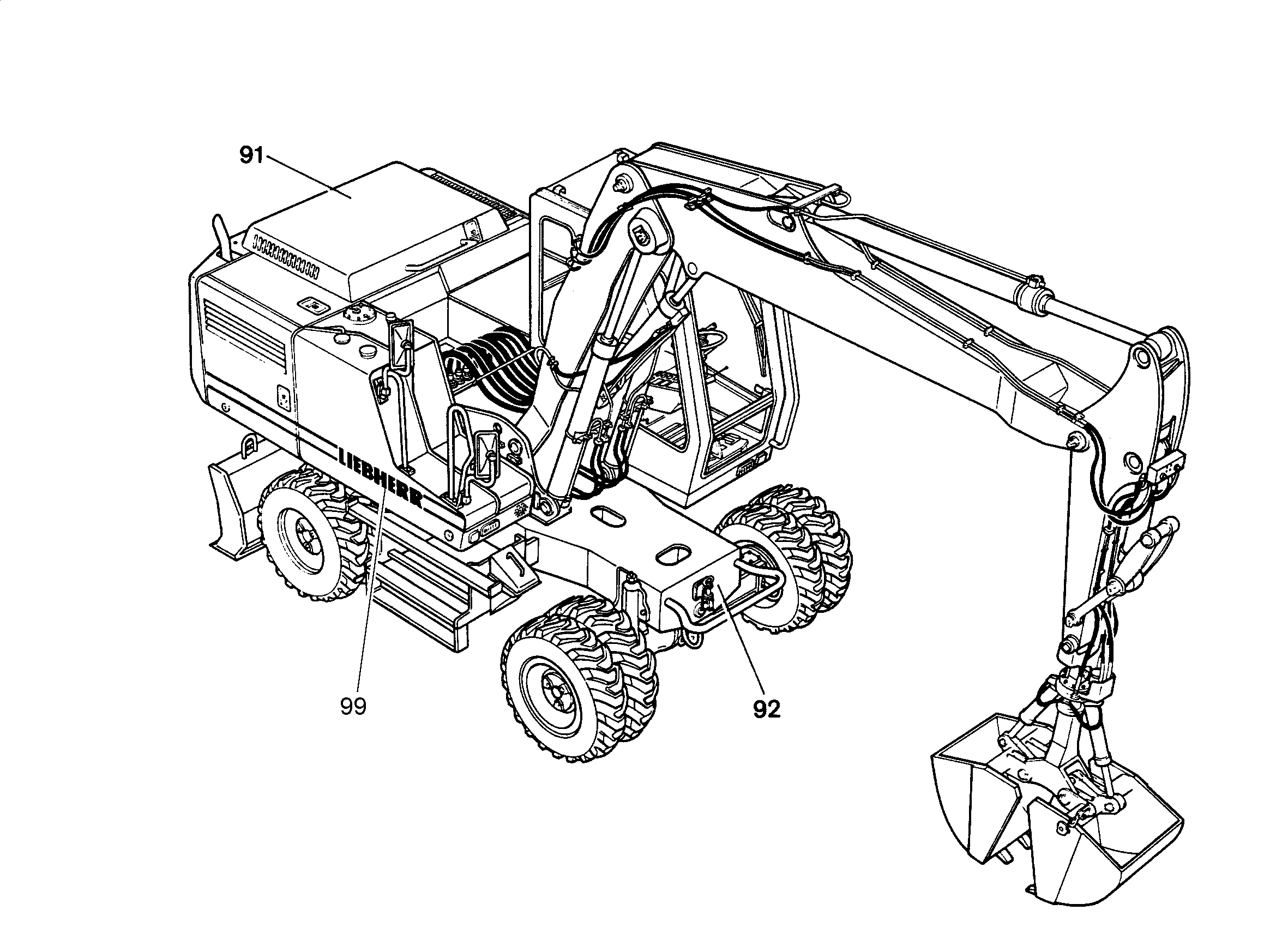 ТАБЛИЧКИ 9199601 LIEBHERR