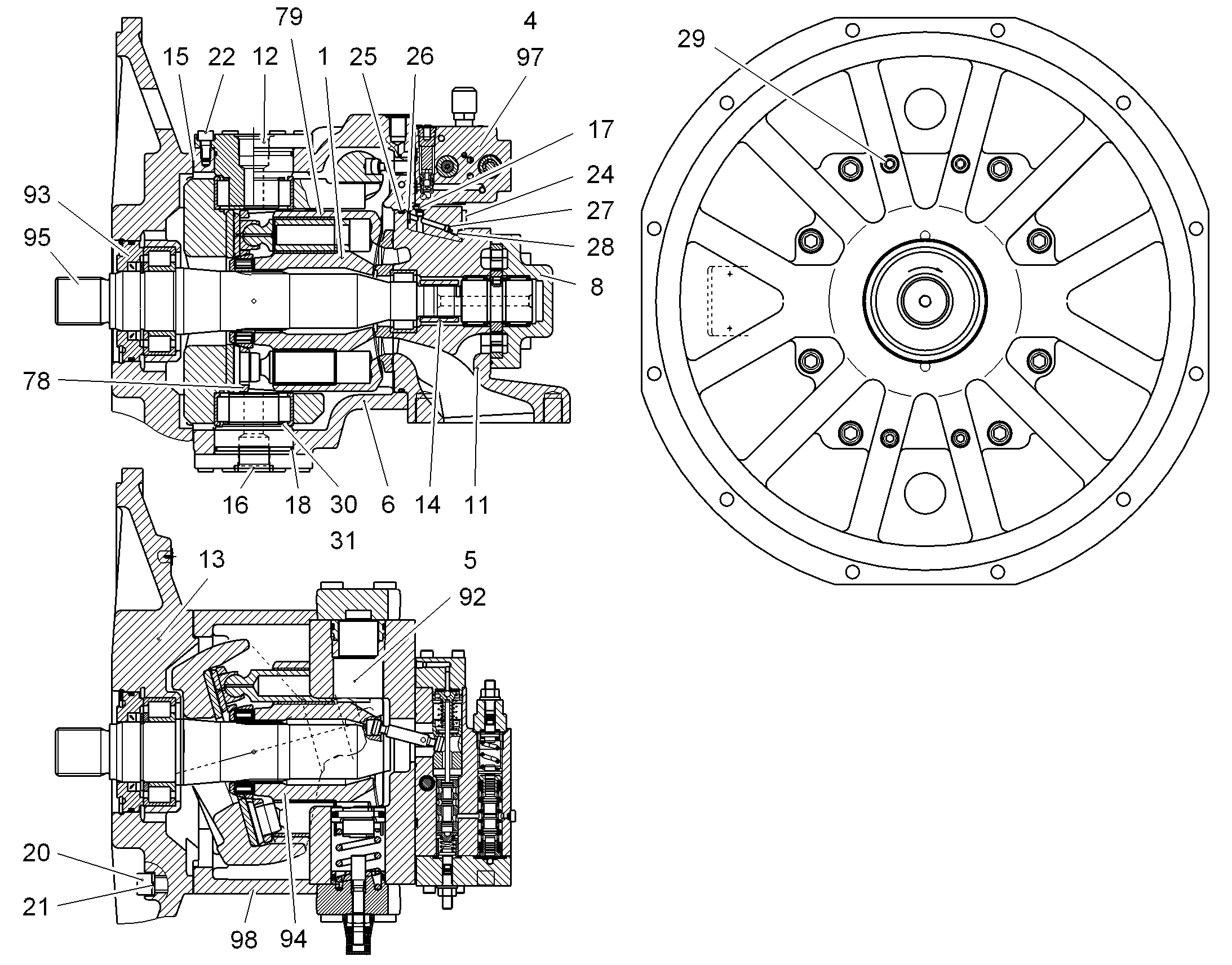 ПЛИТА СОЕДИНИТЕЛЬНАЯ NG 130 9883875 LIEBHERR