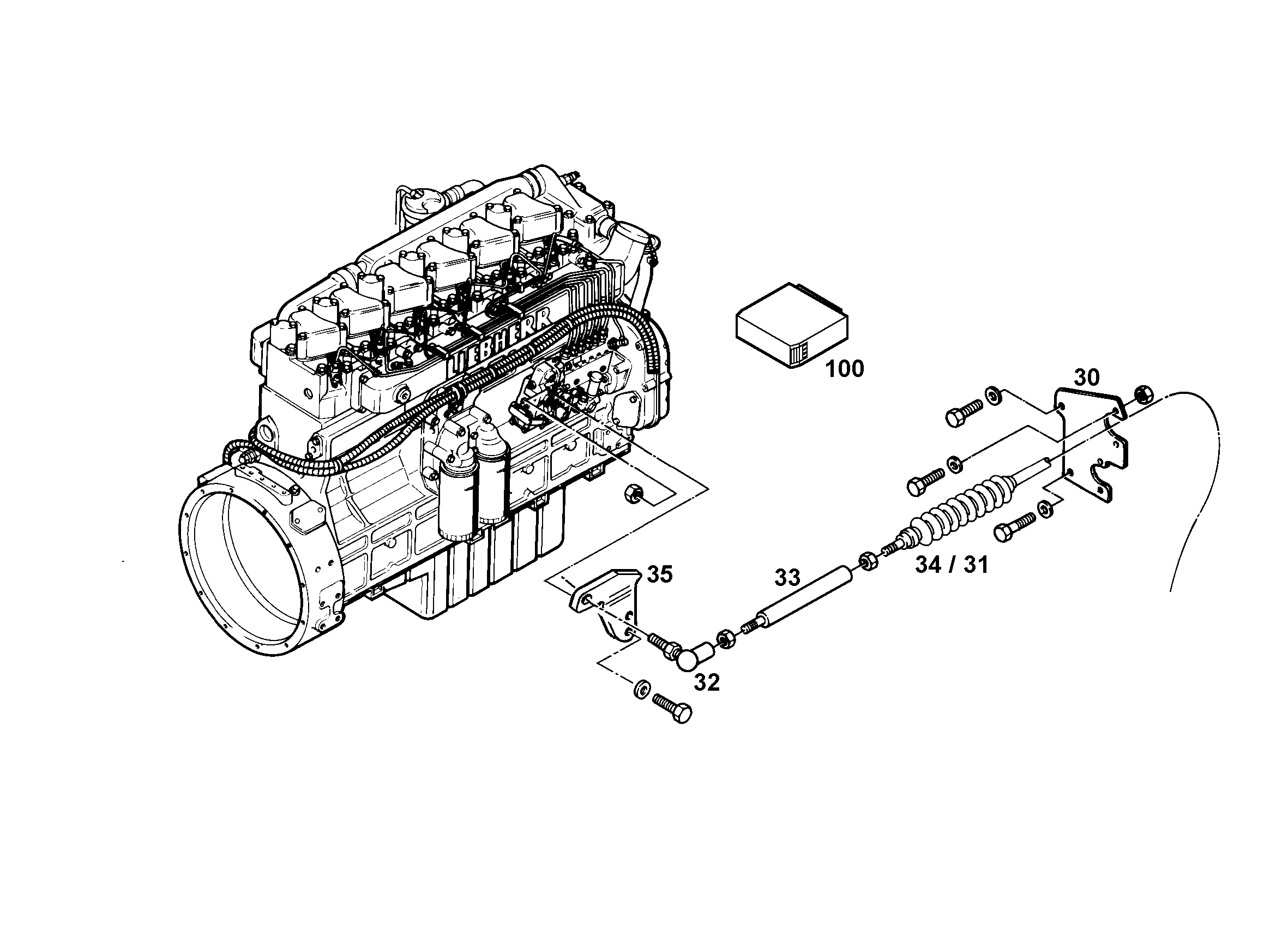 FREQUENCY-CURRENT CONVERTER 989170501 LIEBHERR
