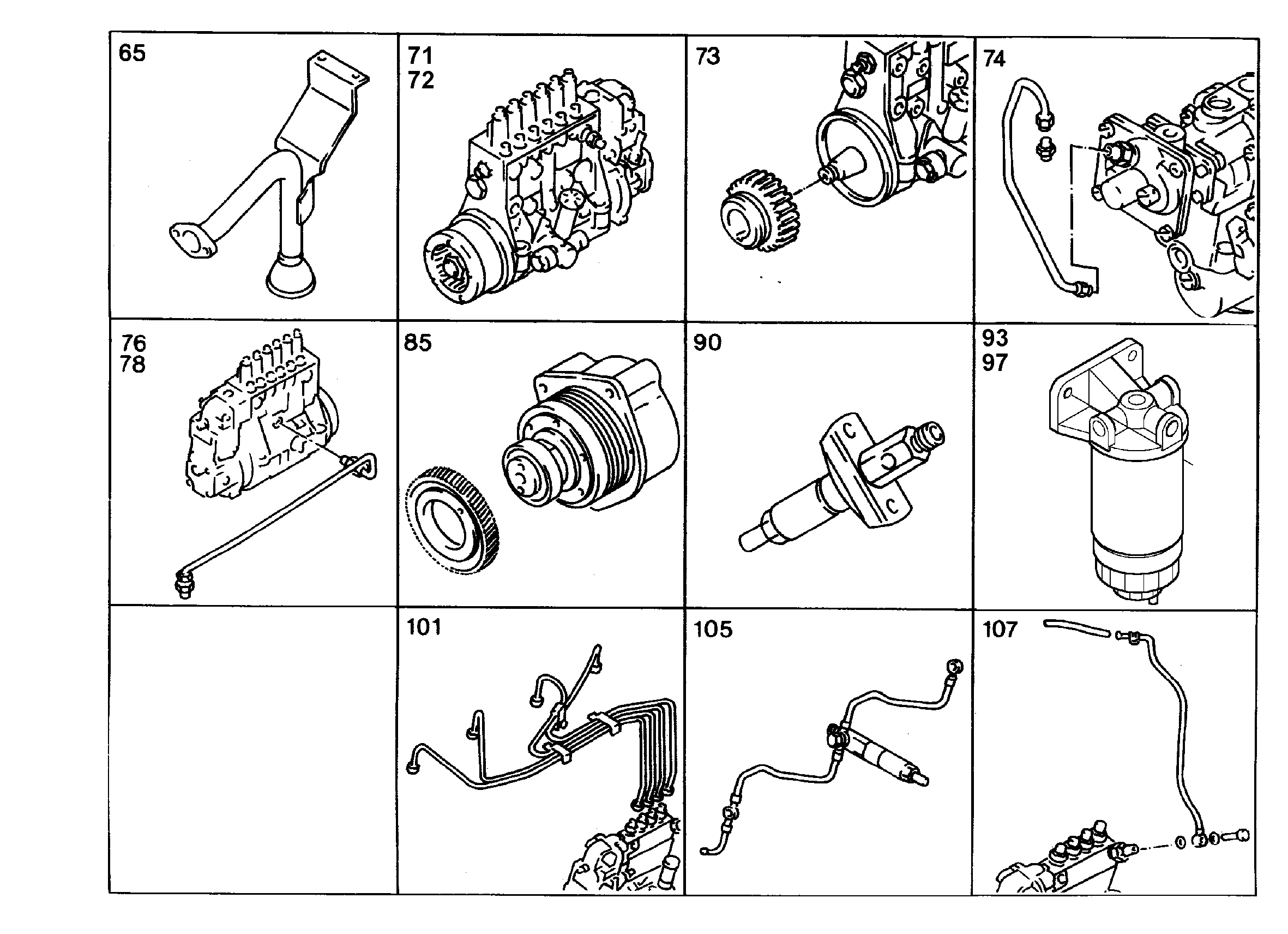 ТОПЛИВОПРОВОДЫ 9887665 LIEBHERR