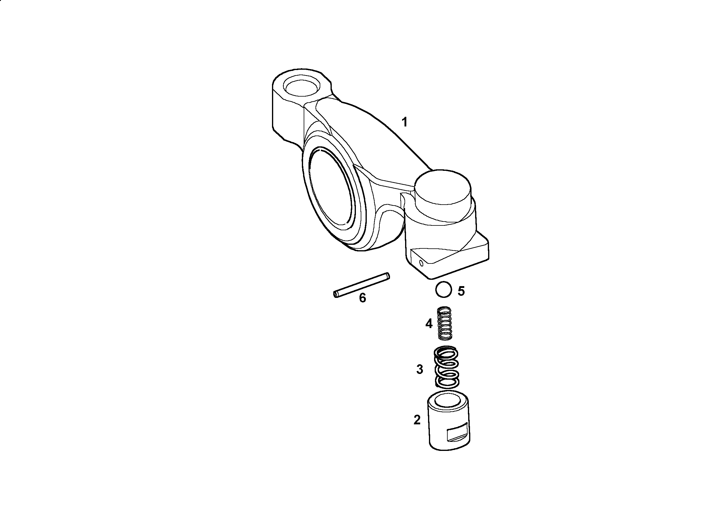 ШТИФТ РАСПОРНЫЙ 2X20-A 4981165 LIEBHERR