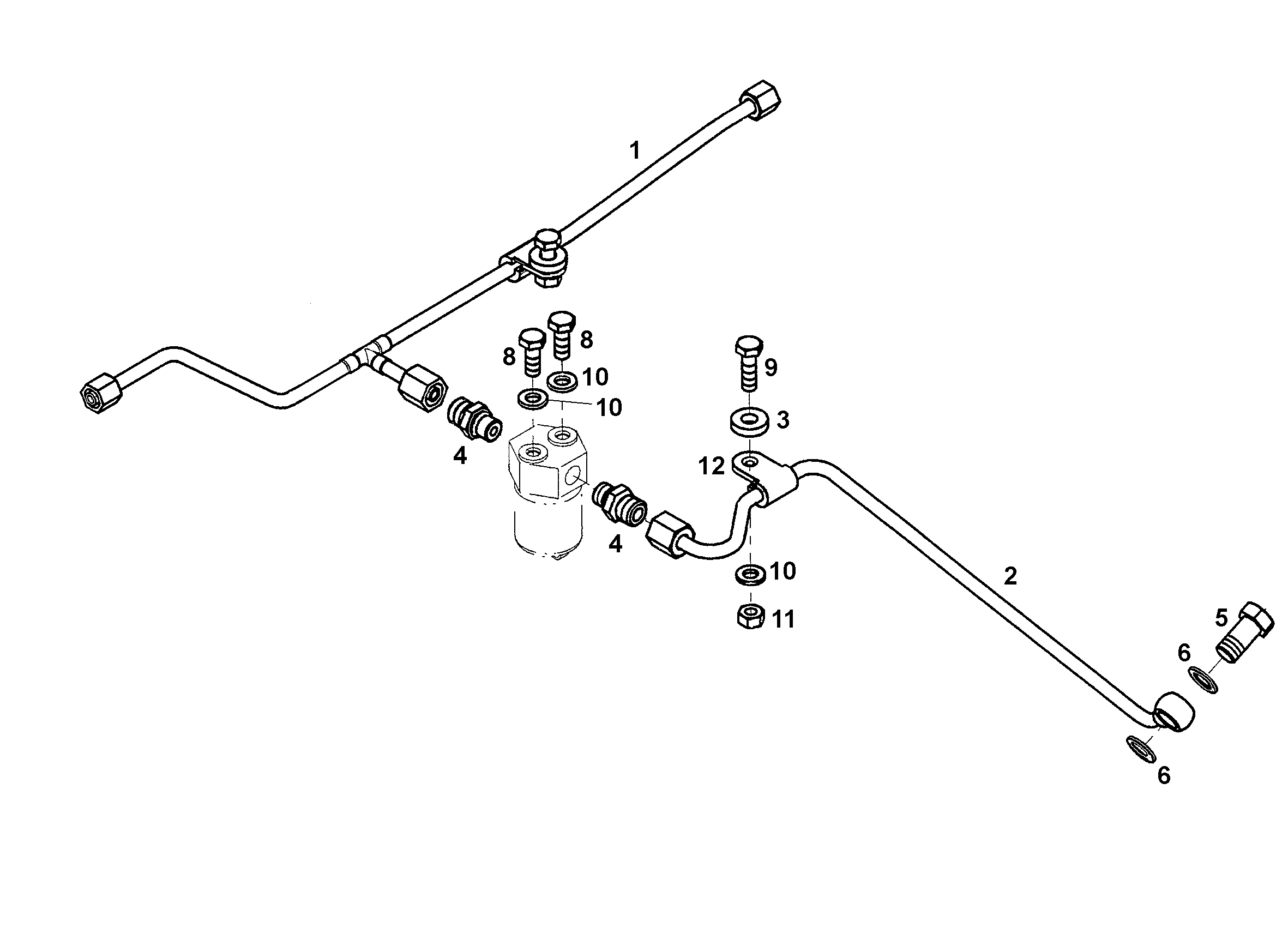 ГИЛЬЗА РАСПОРНАЯ 7X16X3,85 9072450 LIEBHERR