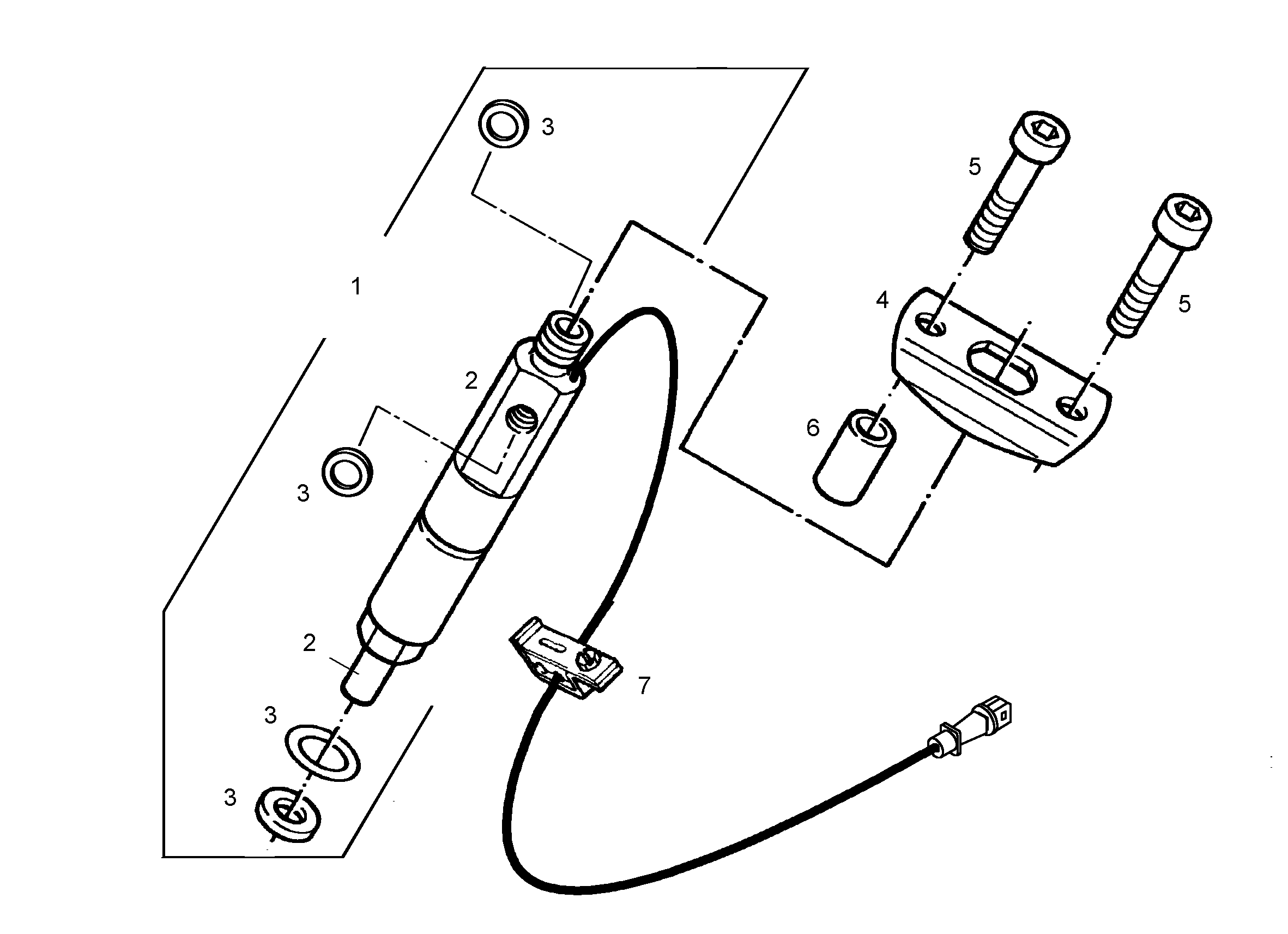 ФОРСУНКА 9078858 LIEBHERR