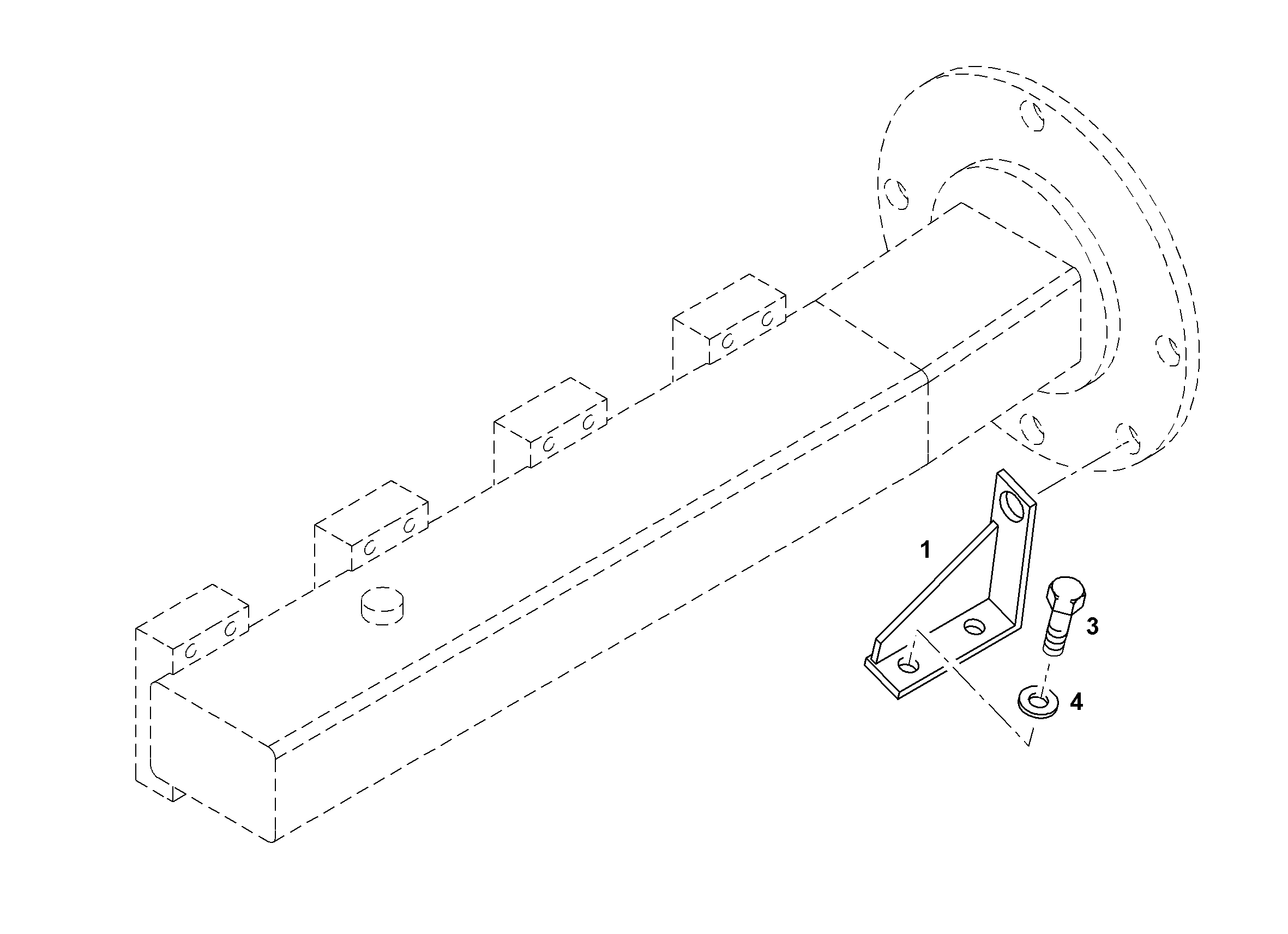 ОПОРА 10002854 LIEBHERR