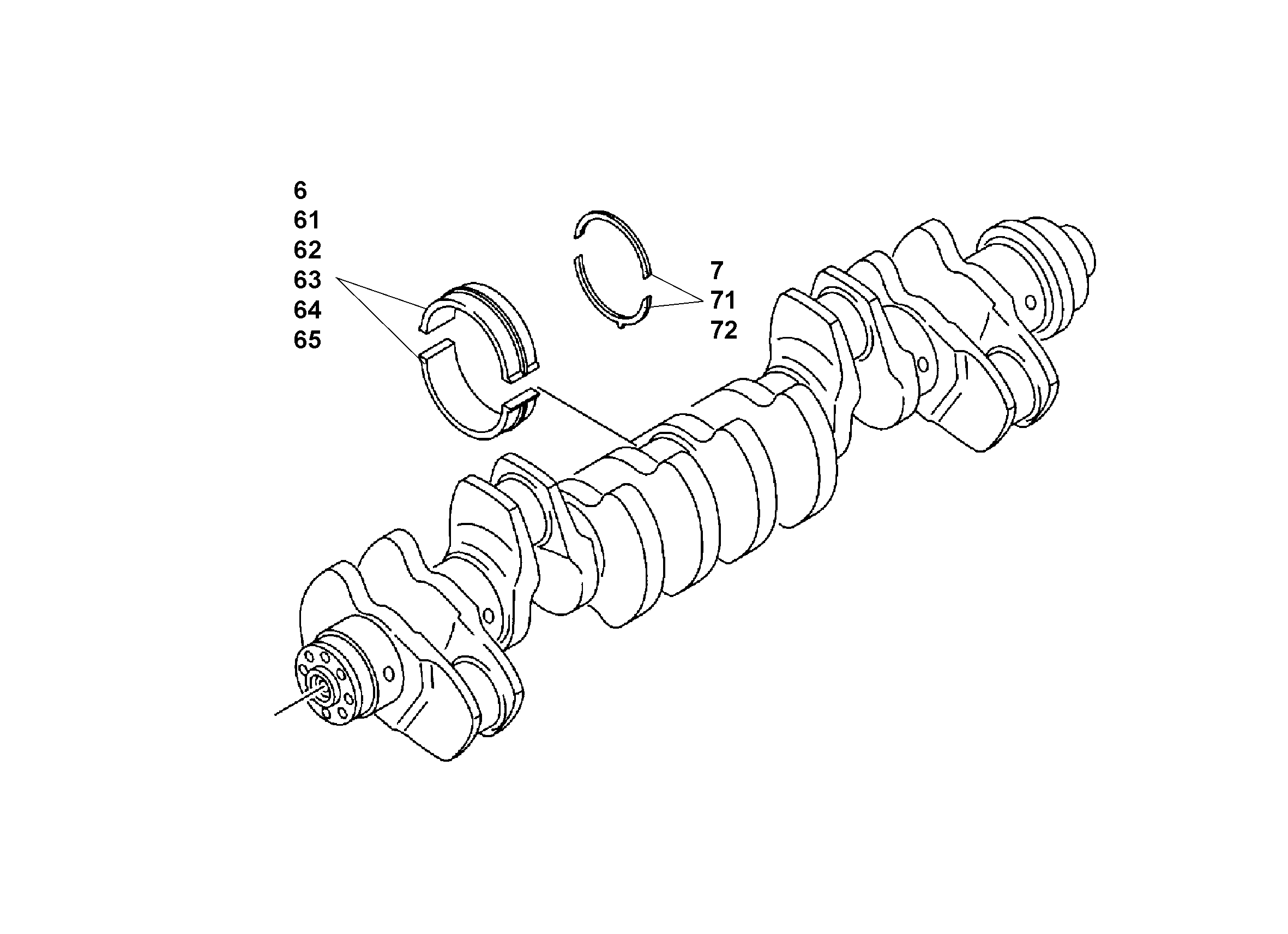 КОРЕННОЙ ПОДШИПНИК 10012083 LIEBHERR