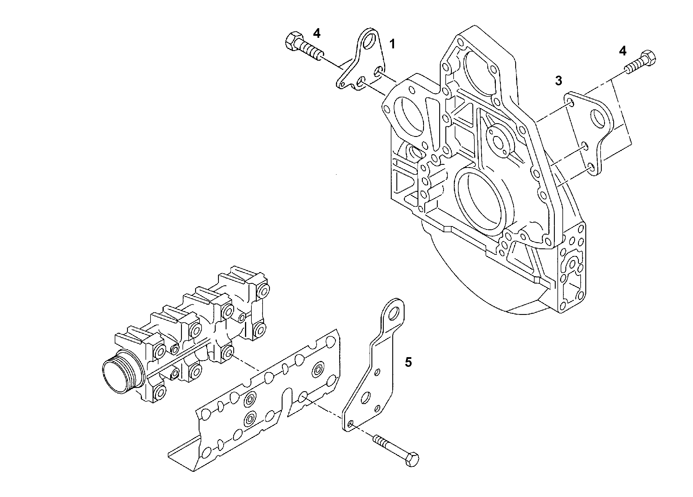 ПРОУШИНА ПОДВЕСНАЯ 10017347 LIEBHERR